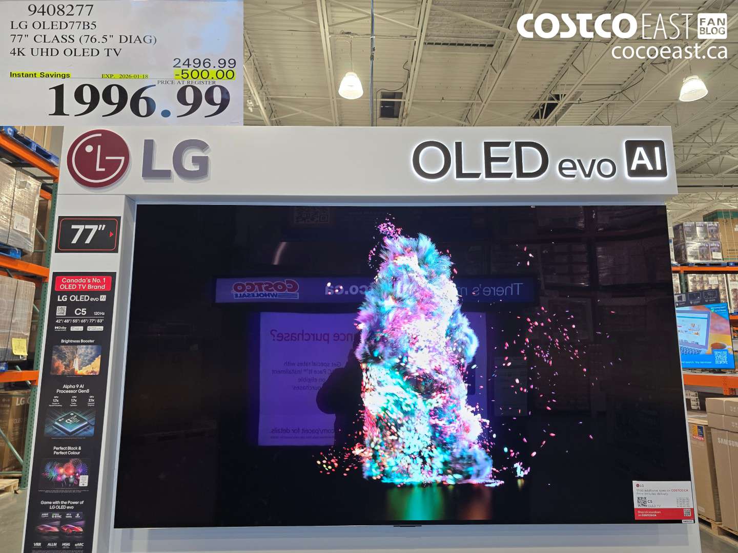 9408277 LG OLED77B5 77