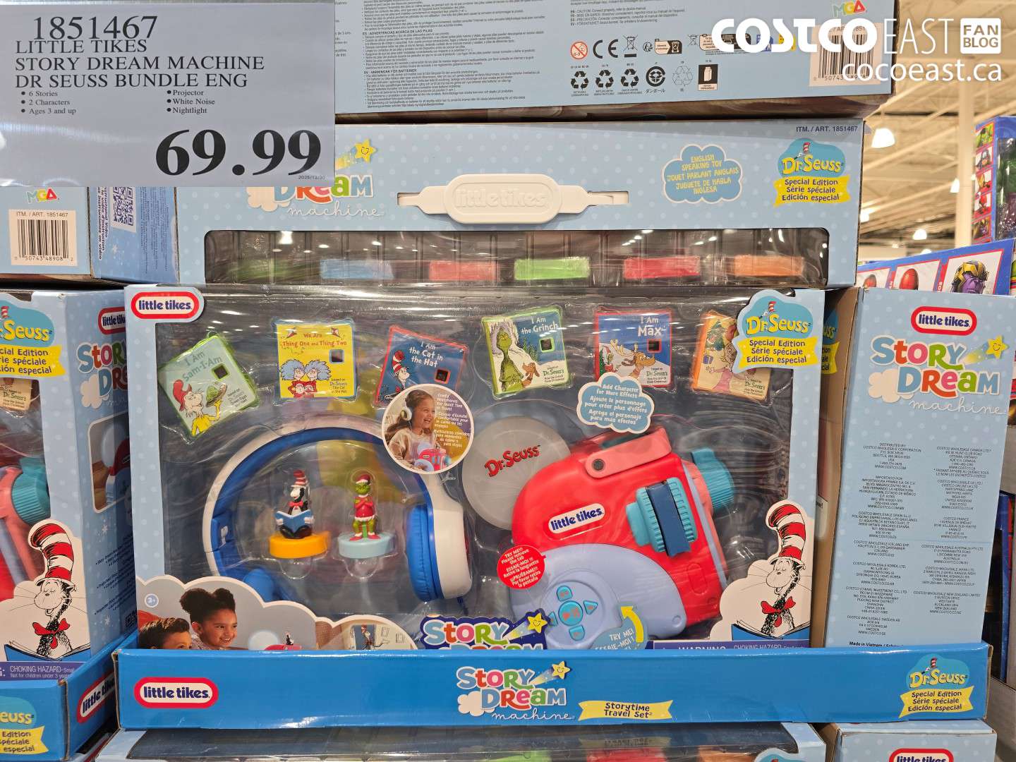 1851467 LITTLE TIKES STORY DREAM MACHINE DR SEUSS BUNDLE ENG $69.99