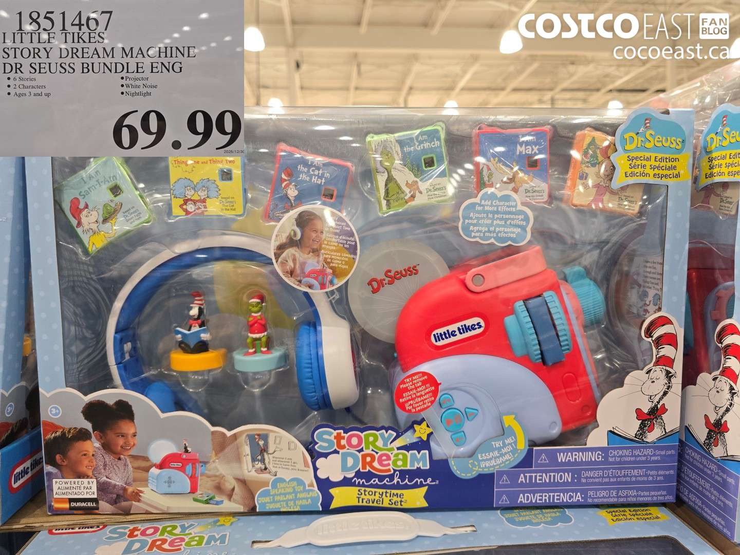 1851467 LITTLE TIKES STORY DREAM MACHINE DR SEUSS BUNDLE ENG $69.99