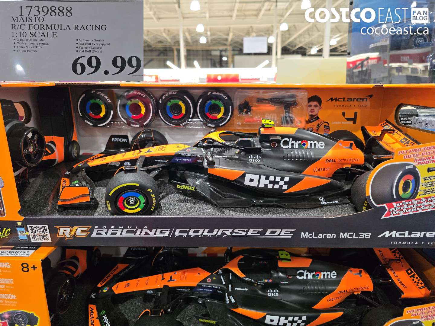 1739888 MAISTO R/C FORMULA RACING 1:10 SCALE $69.99