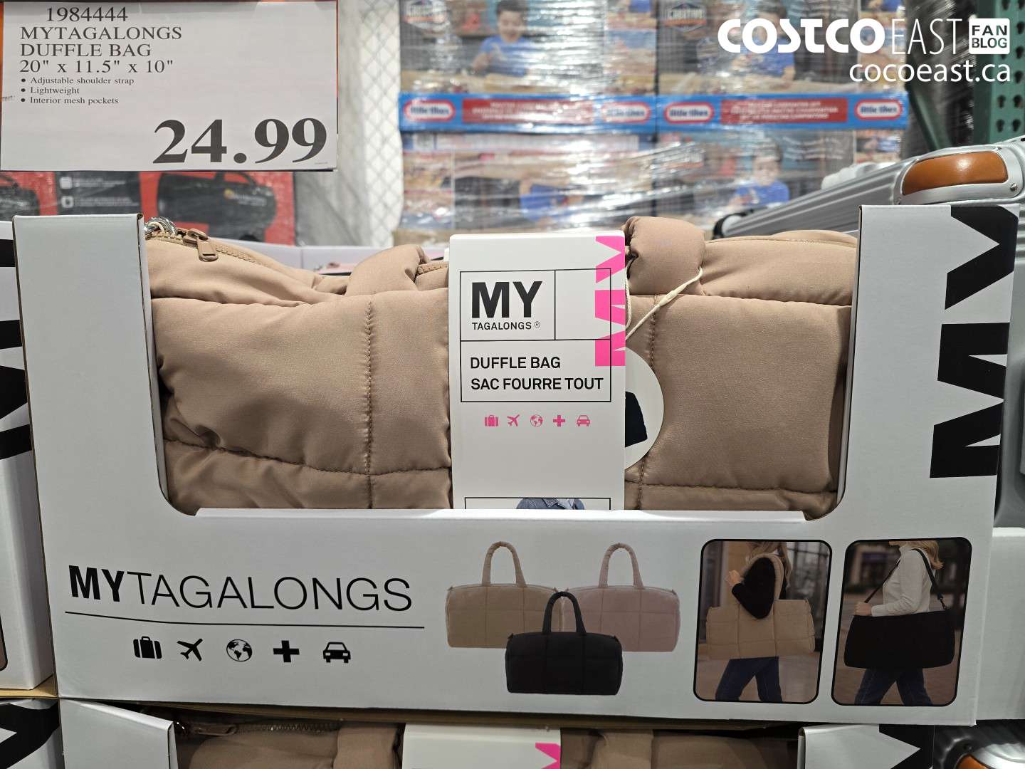 1984444 MYTAGALONGS DUFFLE BAG 20