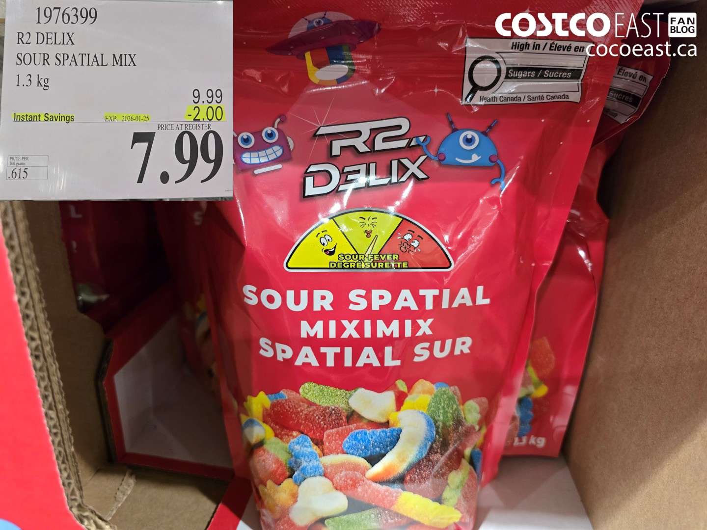 1976399 R2 DELIX SOUR SPATIAL MIX 1.3 KG ($2.00 INSTANT SAVINGS EXPIRES ON 2026-01-25) $7.99