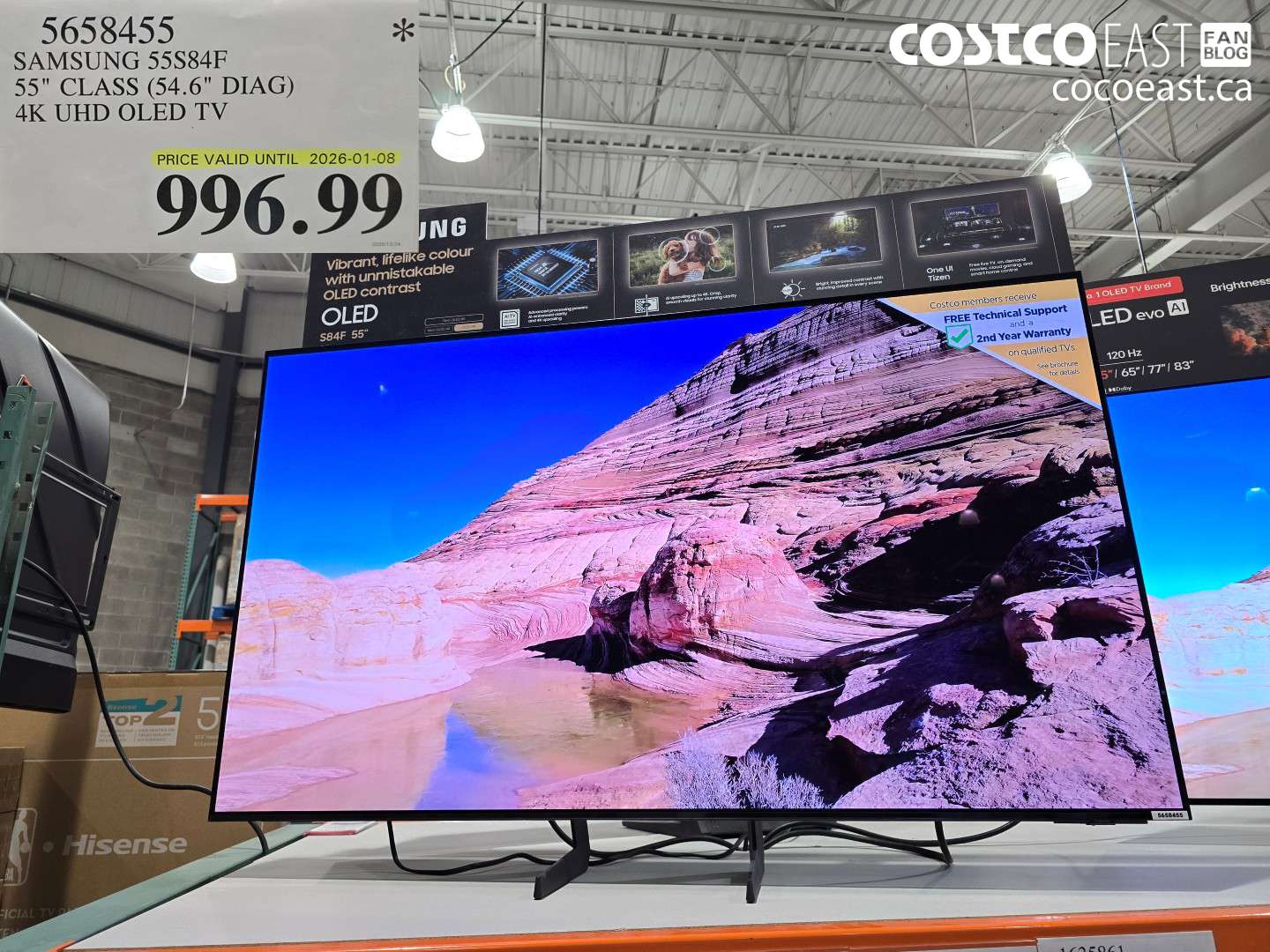 5658455 SAMSUNG 55S84F 55