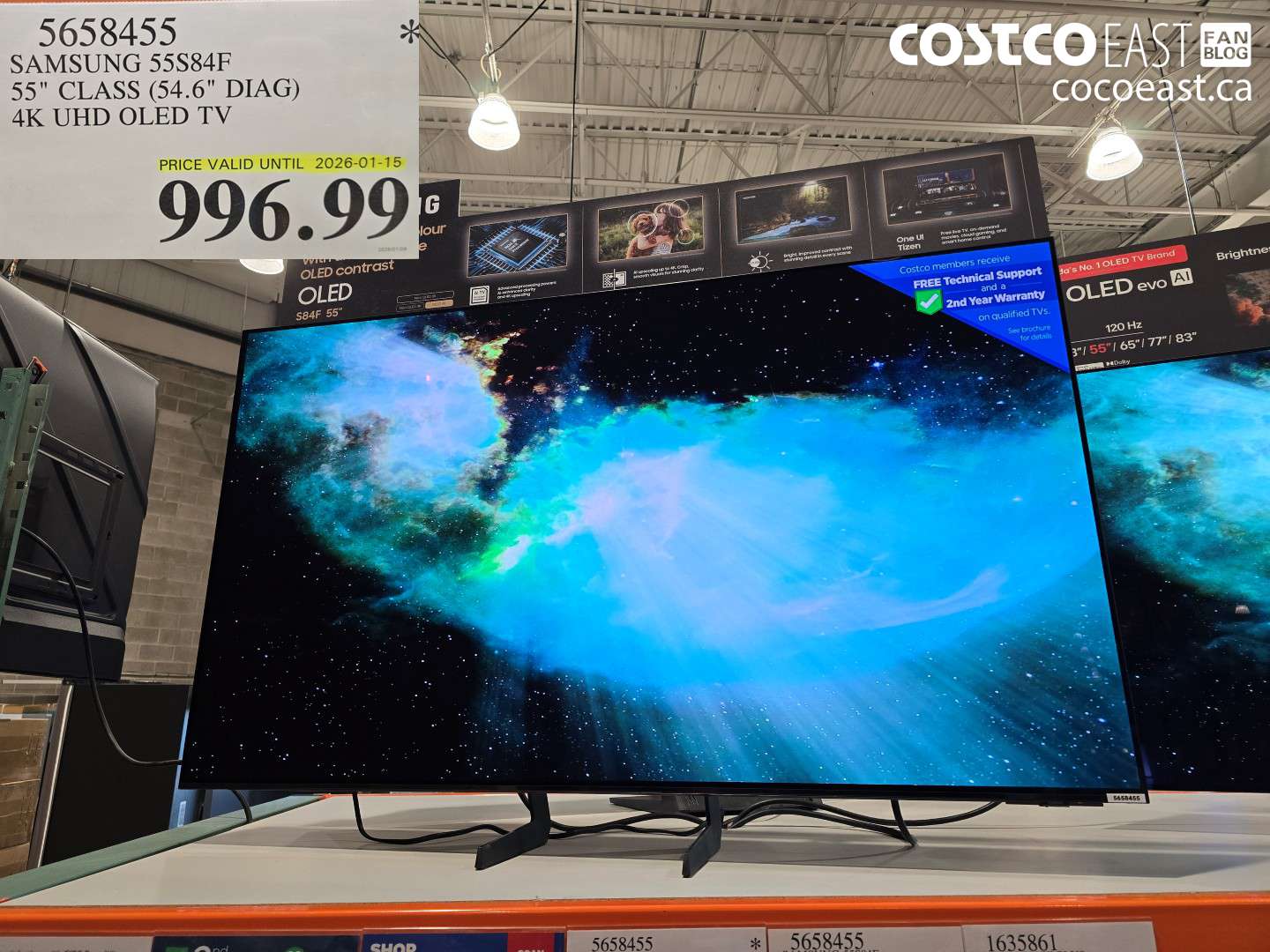 5658455 SAMSUNG 55S84F 55