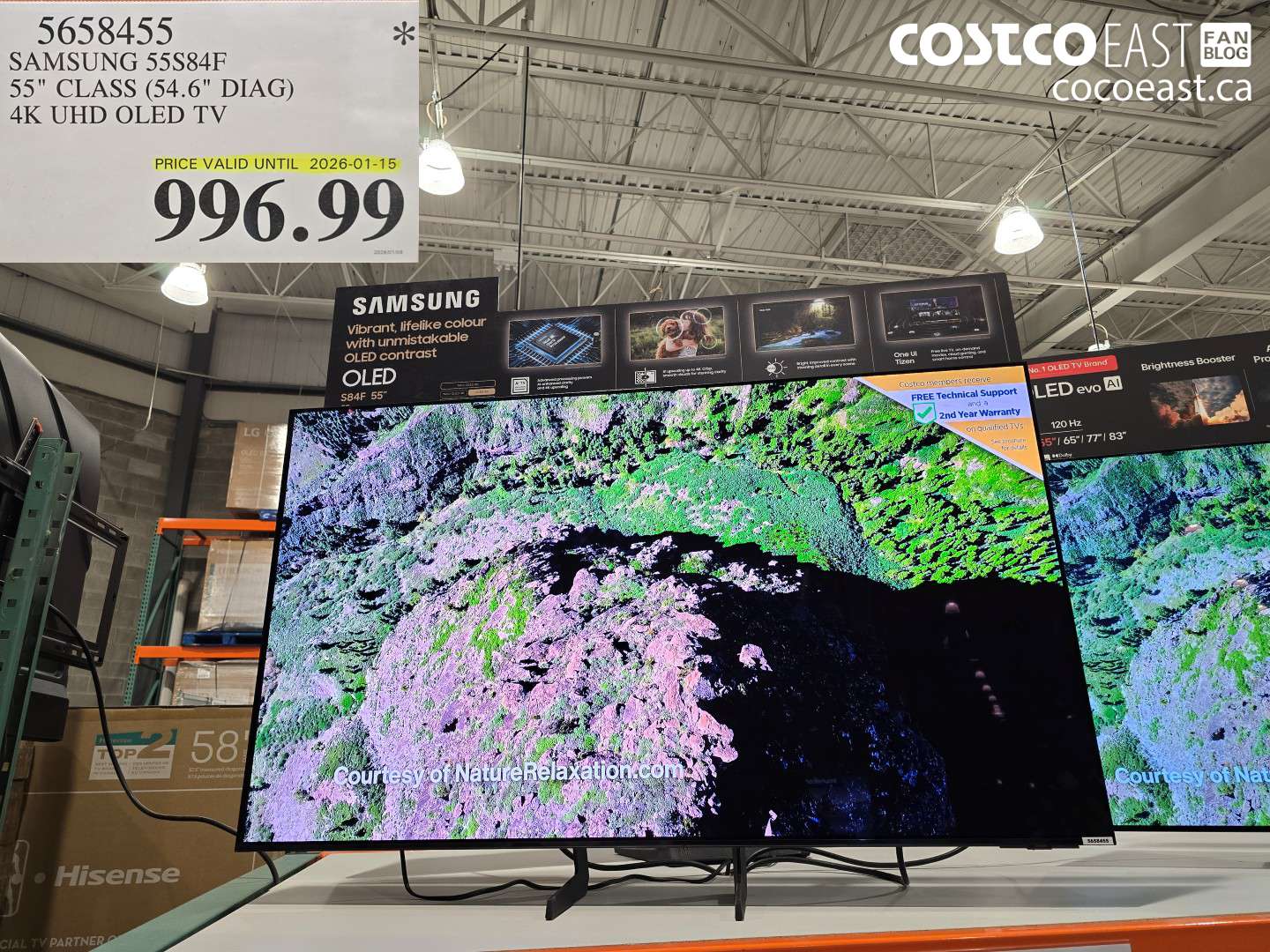 5658455 SAMSUNG 55S84F 55