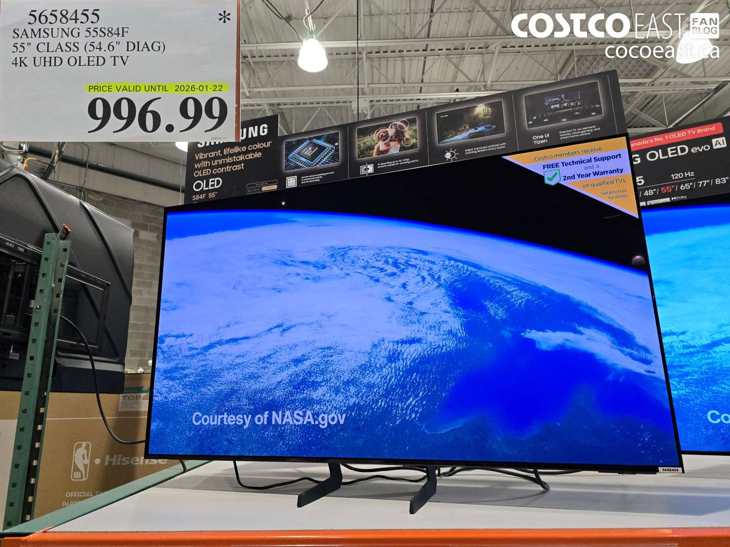 5658455 SAMSUNG 55S84F 55