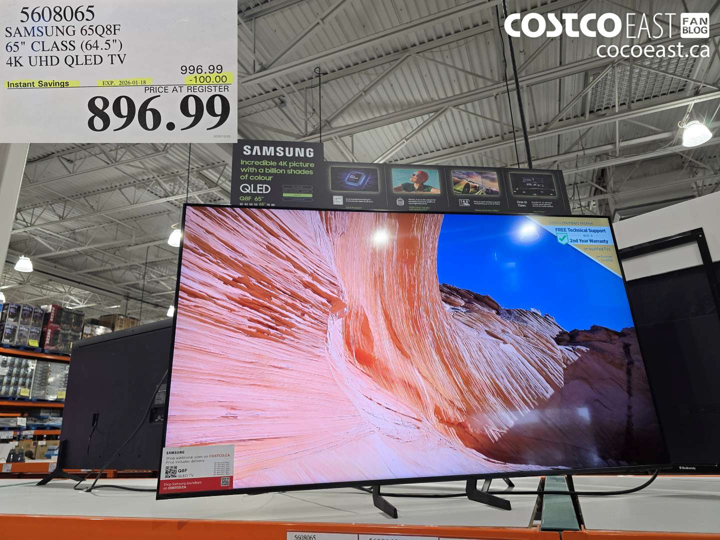 5608065 SAMSUNG 65Q8F 65