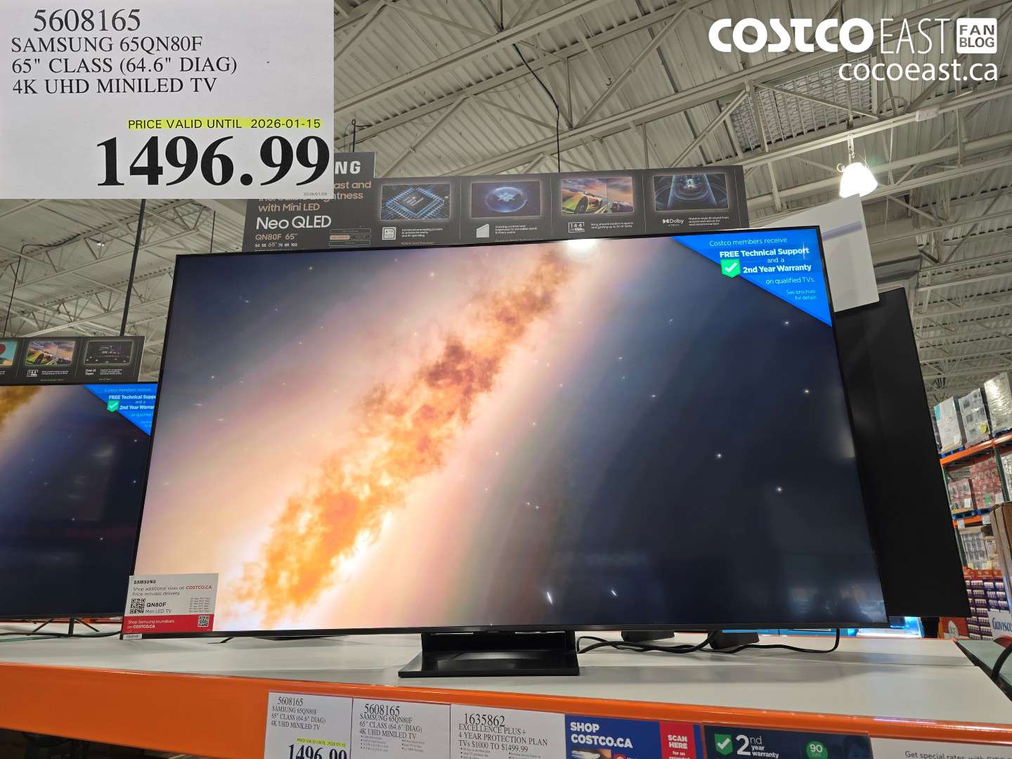 5608165 SAMSUNG 65QN80F 65