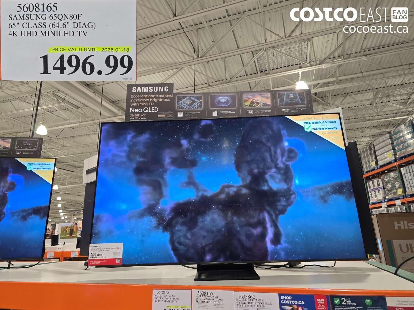 5608165 SAMSUNG 65QN80F 65