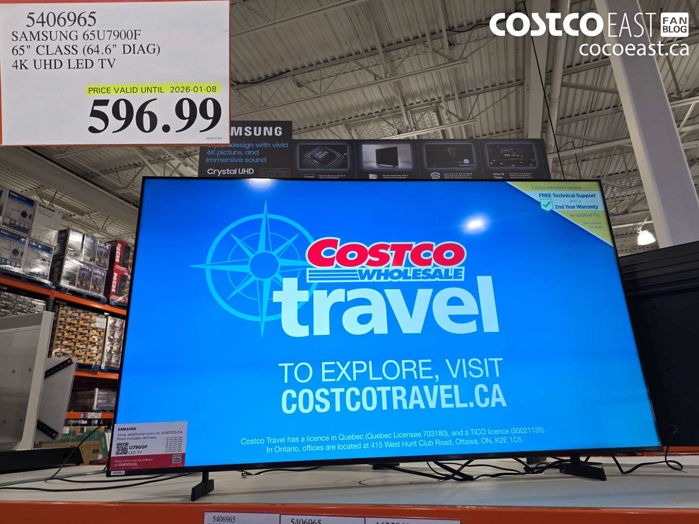 5406965 SAMSUNG 65U7900F 65