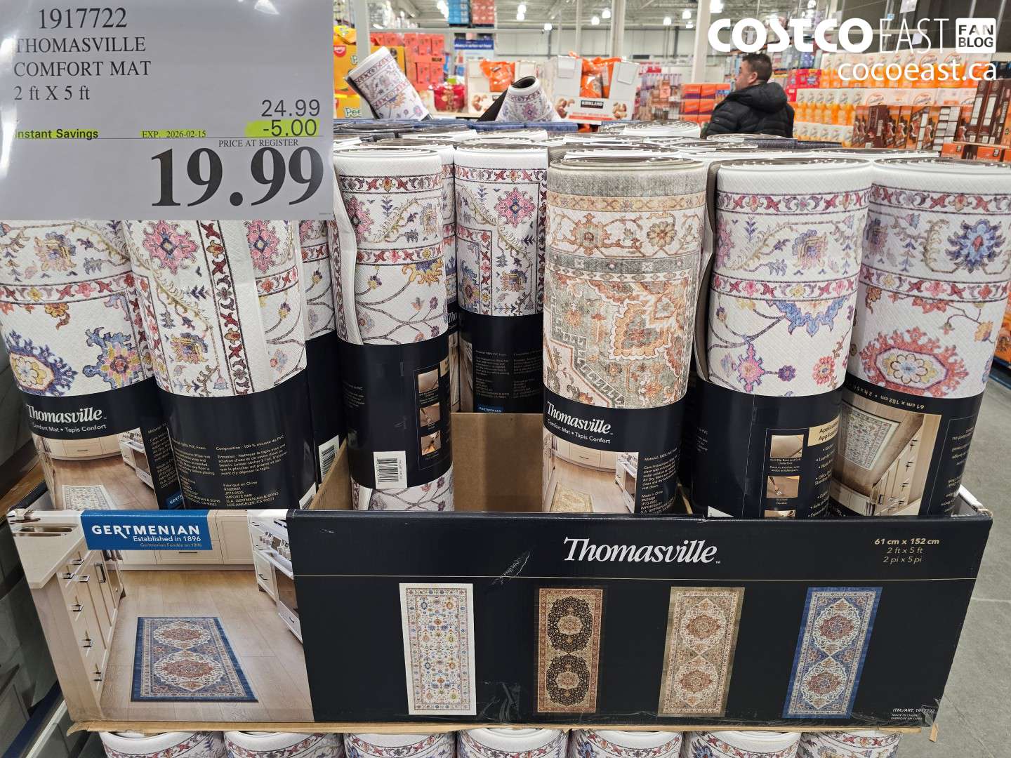 1917722 THOMASVILLE COMFORT MAT 2 FT X 5 FT ($5.00 INSTANT SAVINGS EXPIRES ON 2026-02-15) $19.99