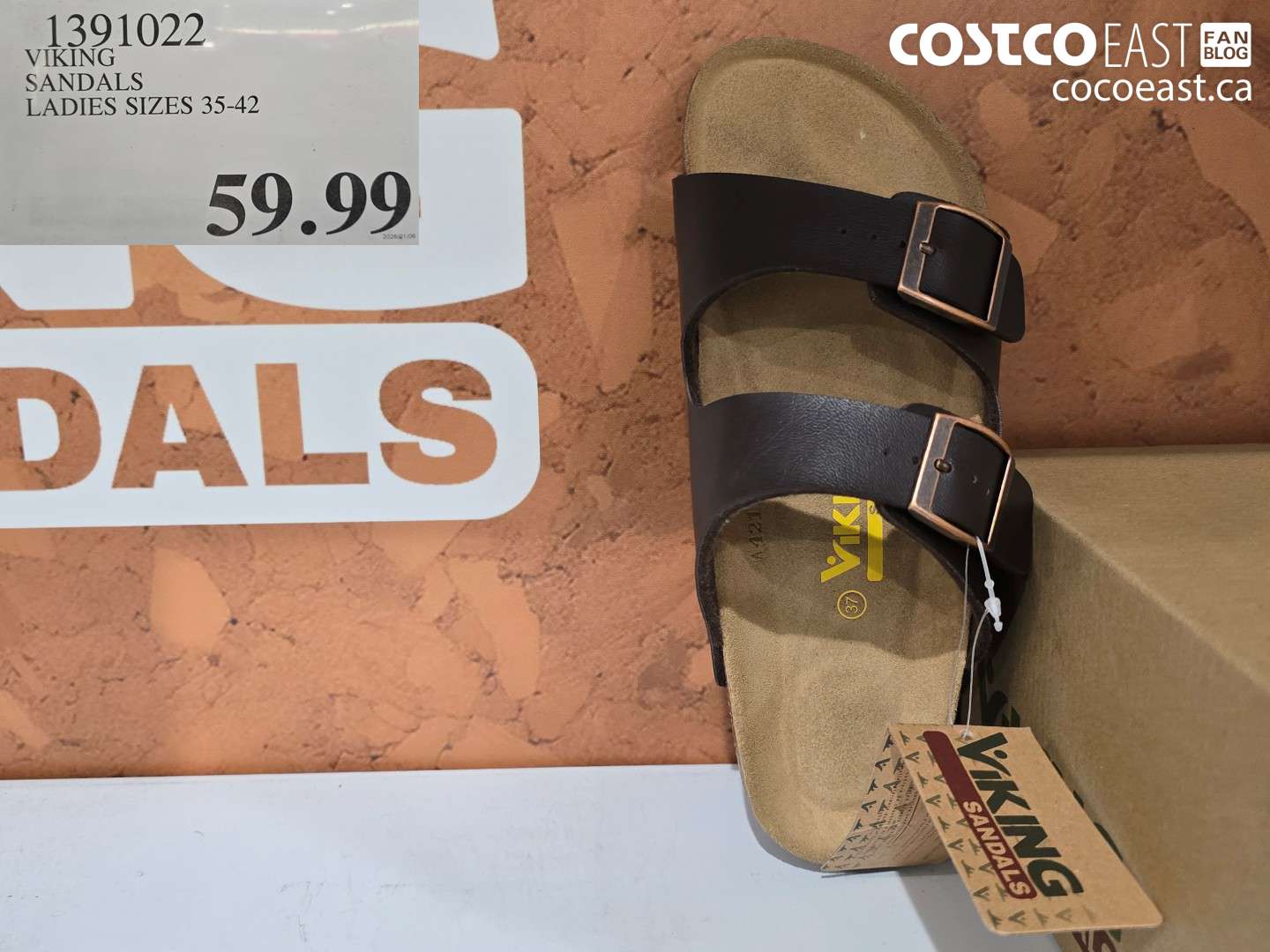 1391022 VIKING SANDALS LADIES SIZES 35-42 $59.99