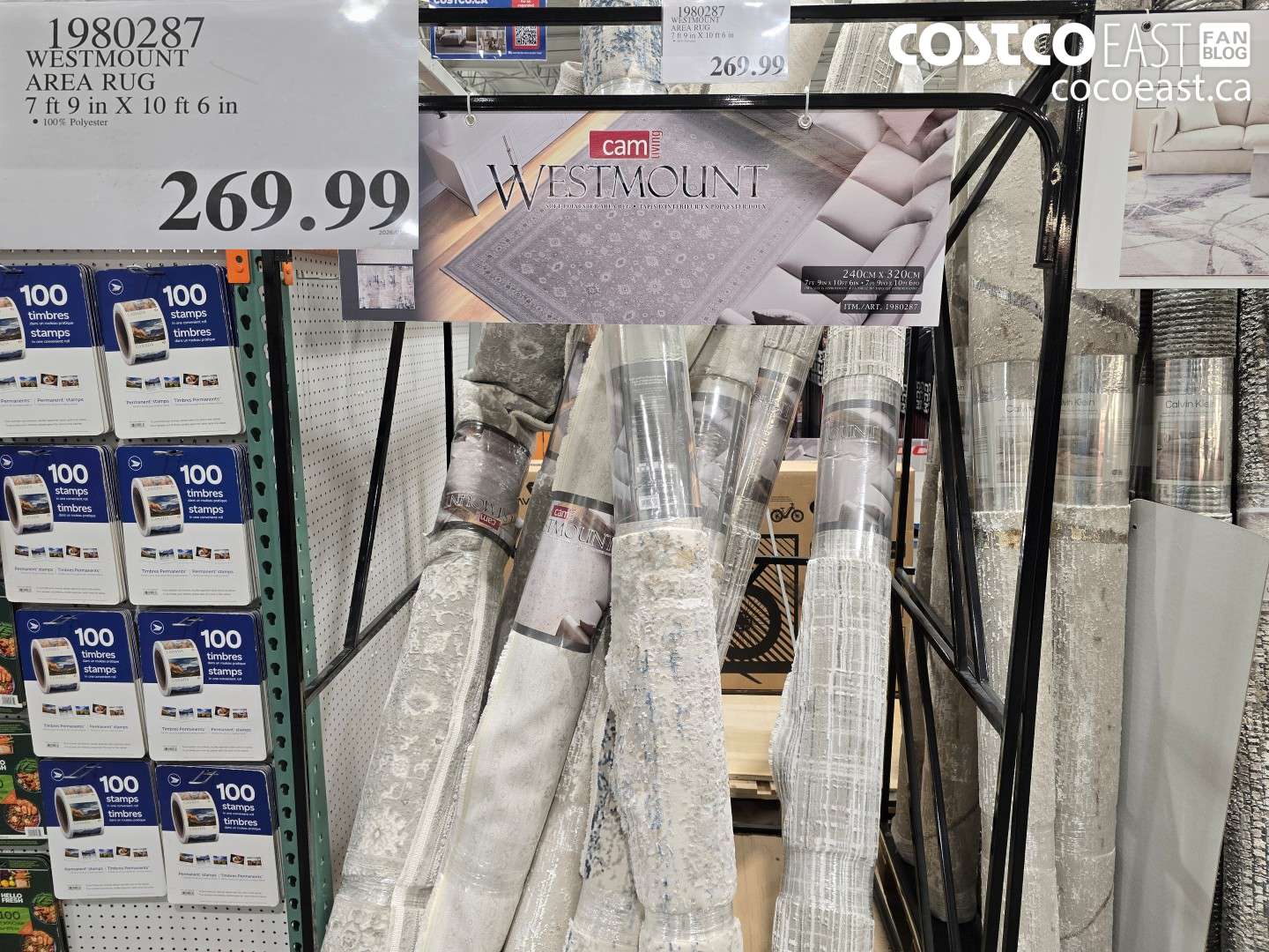 1980287 WESTMOUNT AREA RUG 7ft 9 in X 10 ft 6 in $269.99