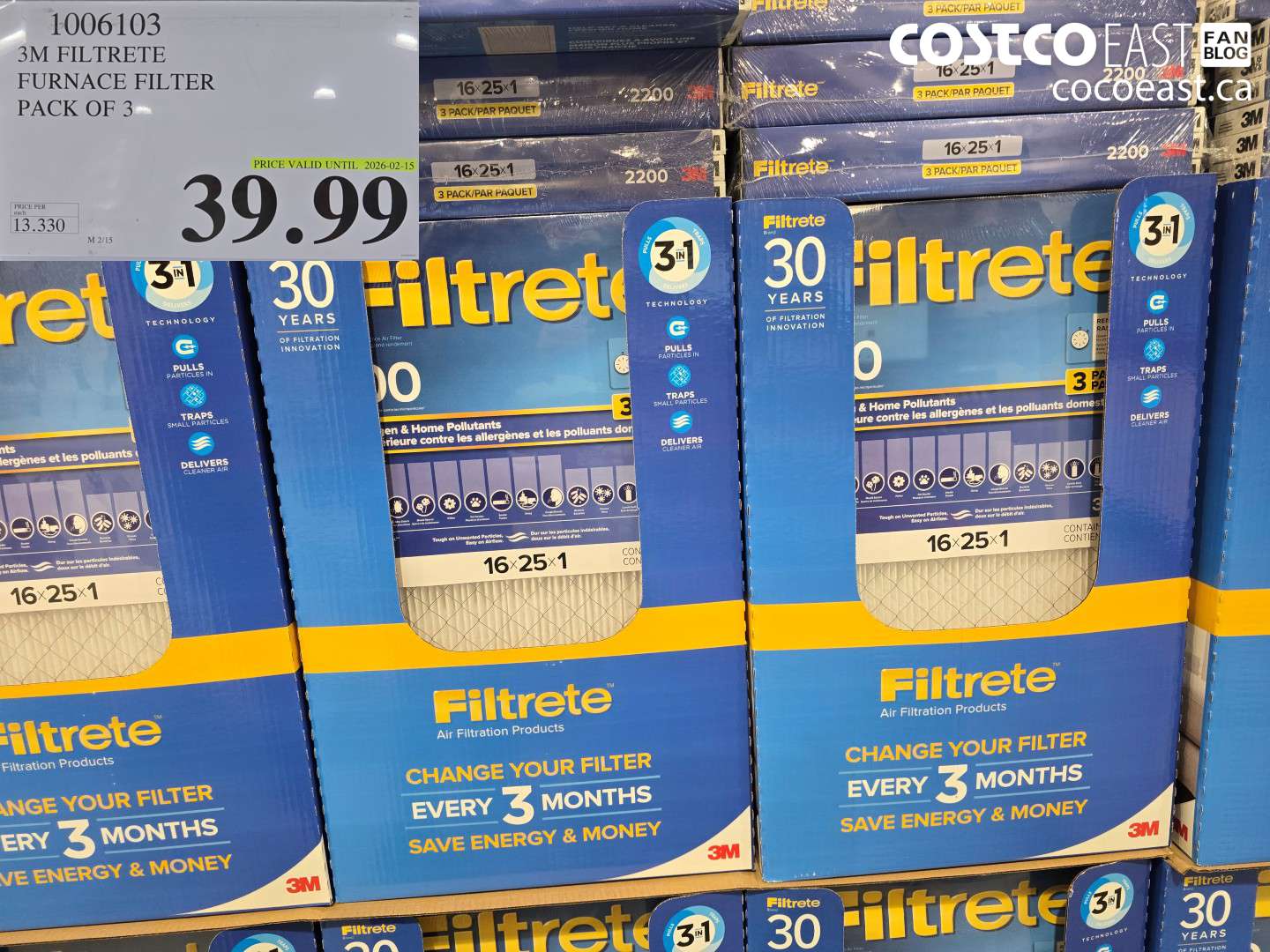 1006103 3M FILTRETE 16