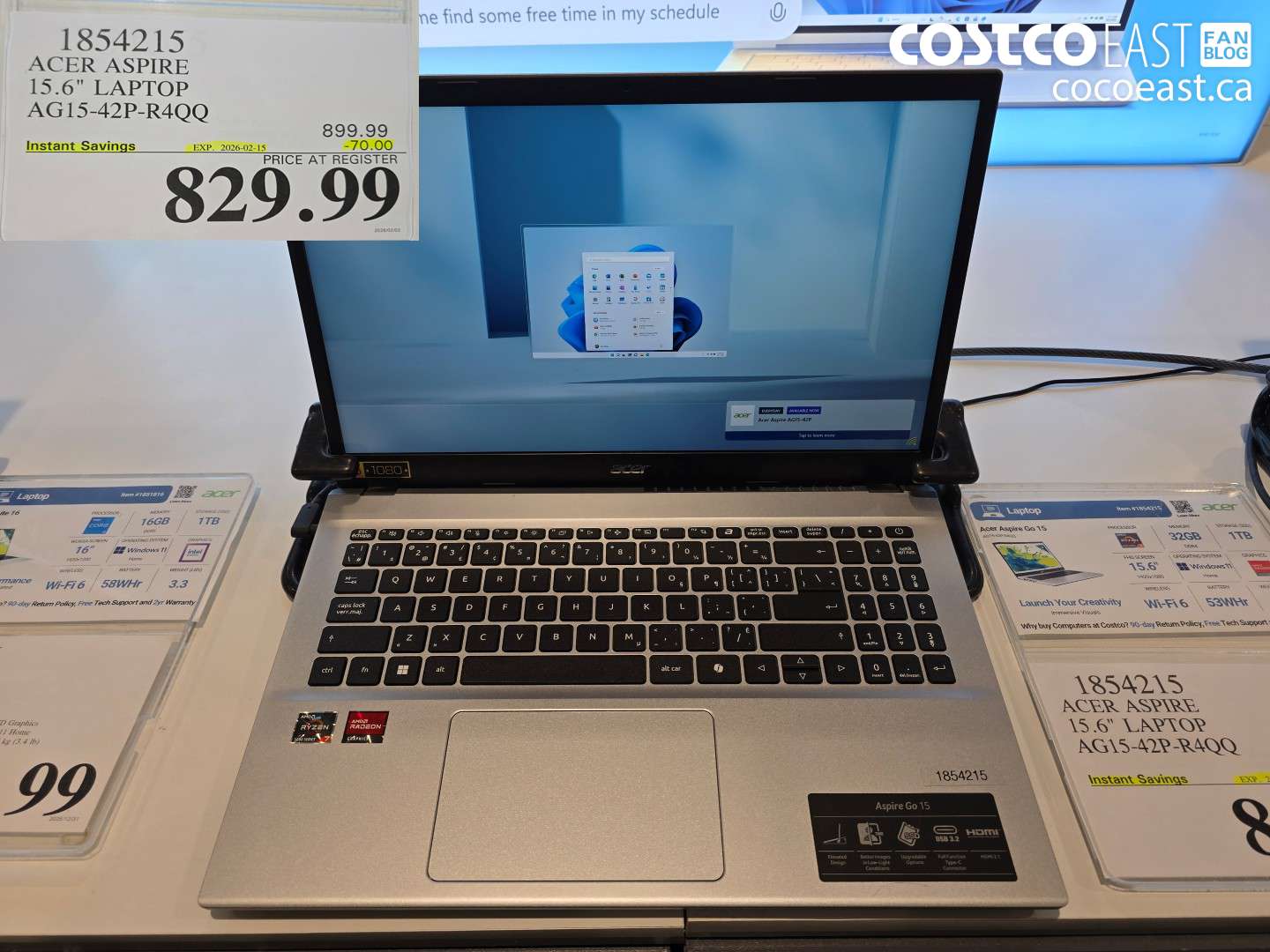 1854215 ACER ASPIRE 15.6