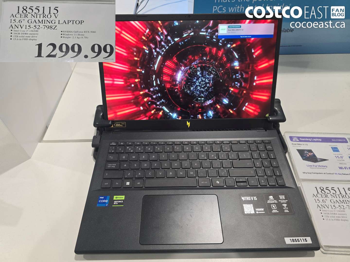 185515 ACER NITRO V 15.6