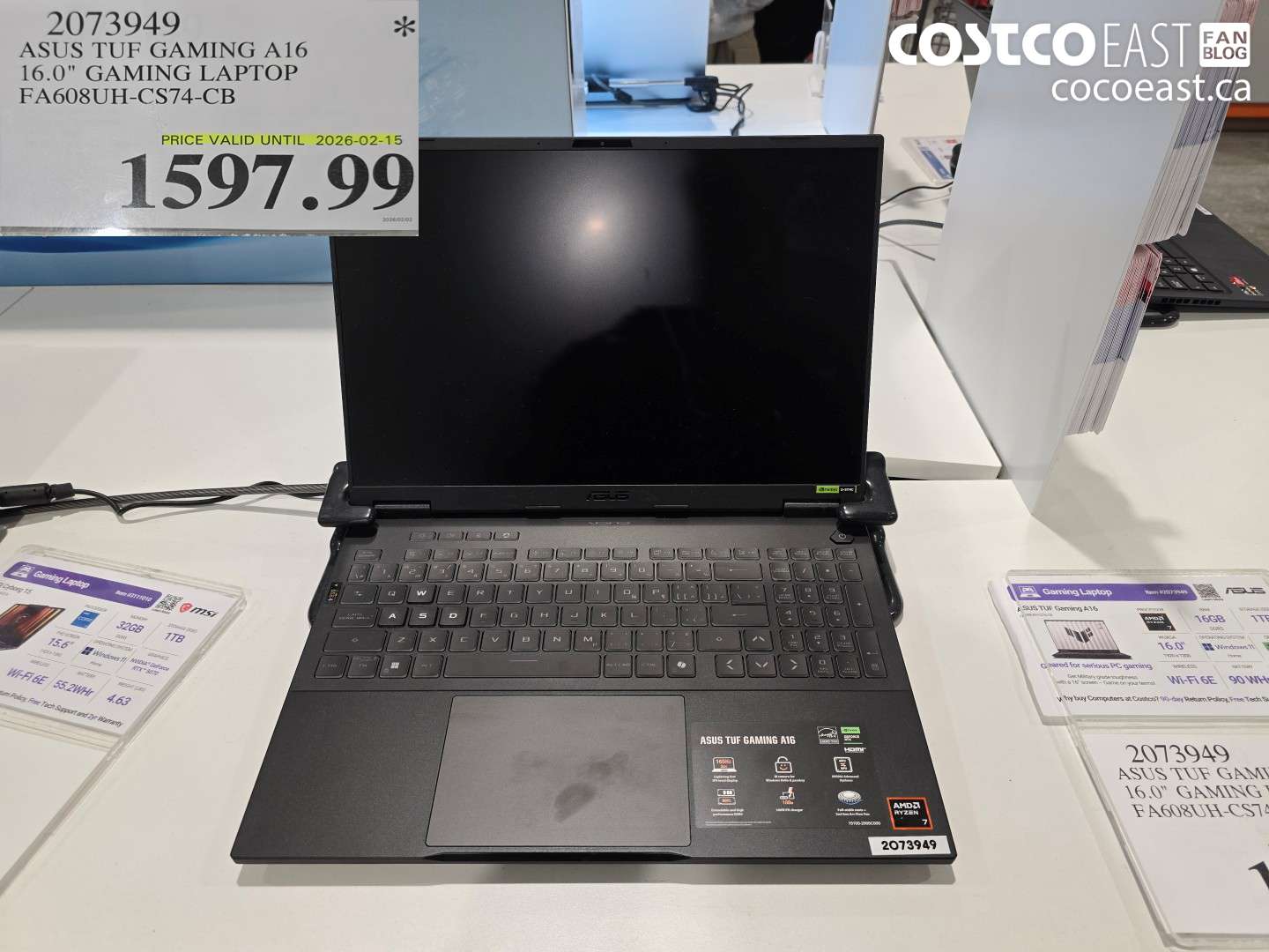 2073949 ASUS TUF GAMING A16 16.0