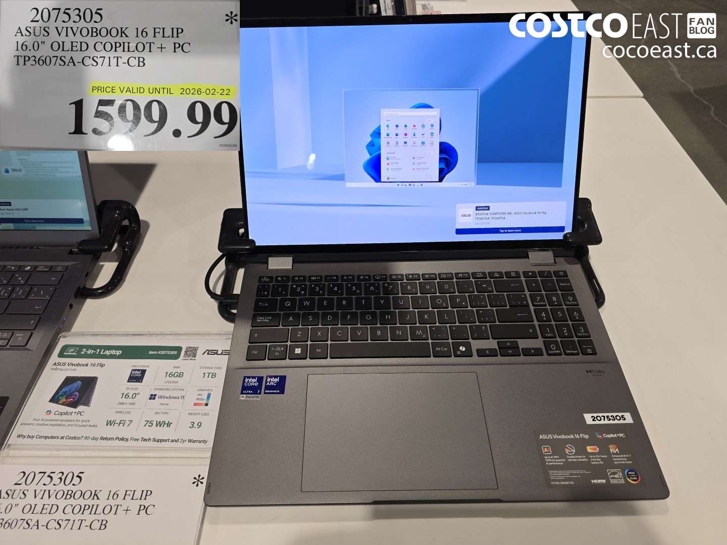 2075305 ASUS VIVOBOK 16 FLIP 16.0