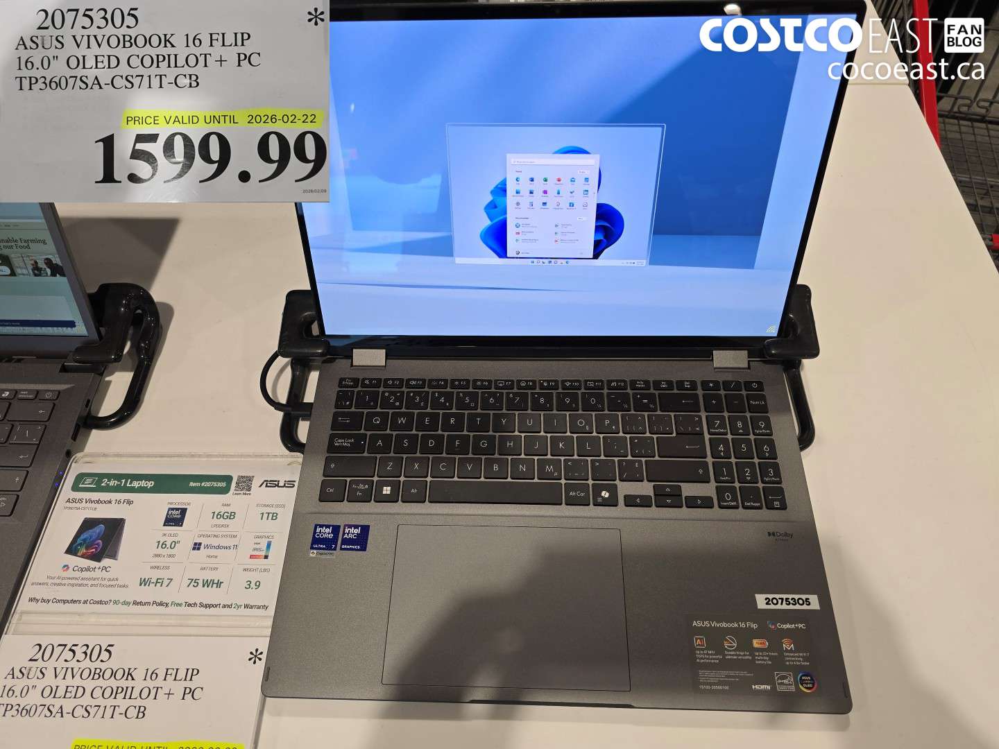 2075305 ASUS VIVOBOOK 16 FLIP 16.0