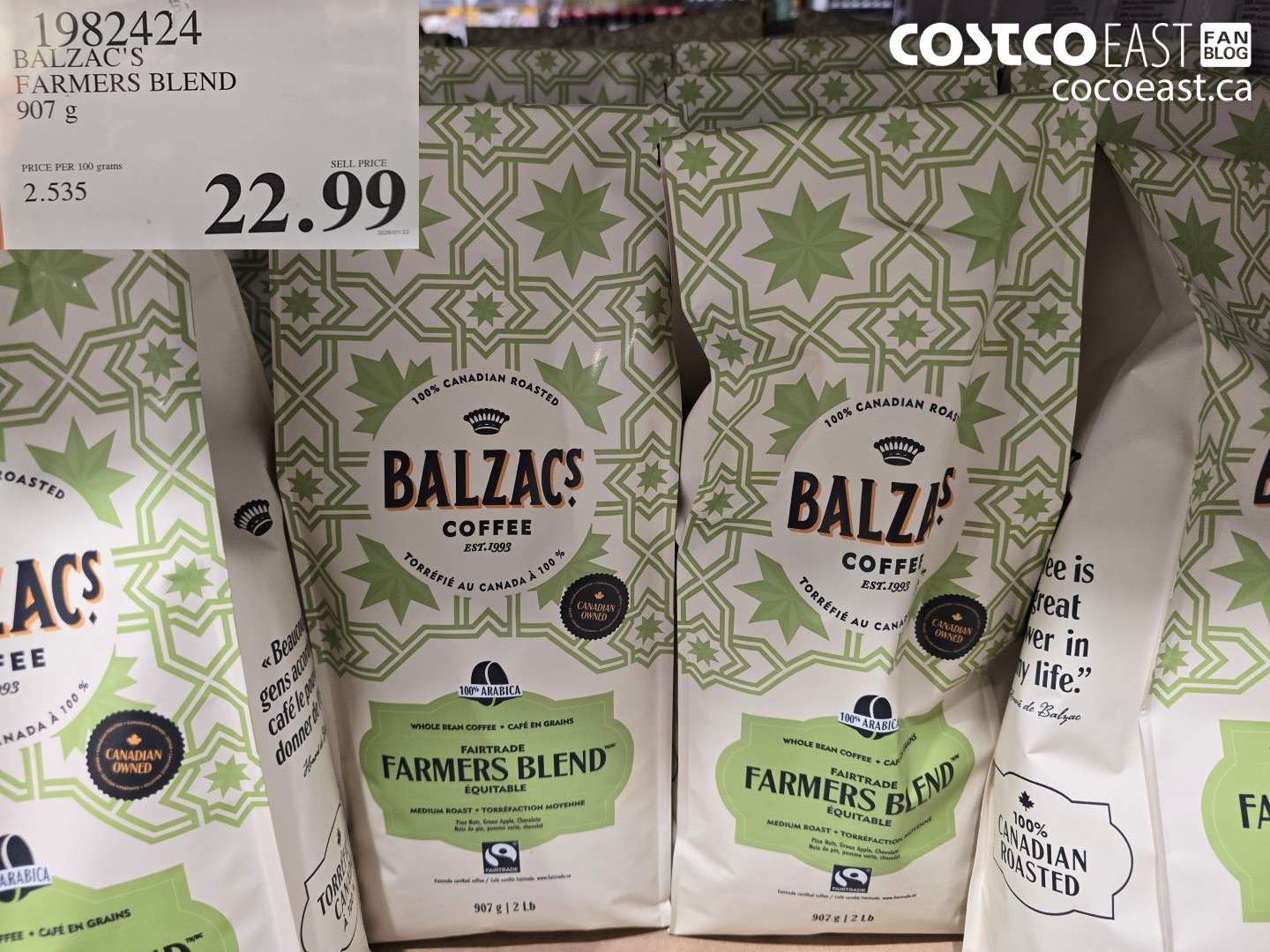 1982424 BALZAC'S FARMERS BLEND 907 G $22.99