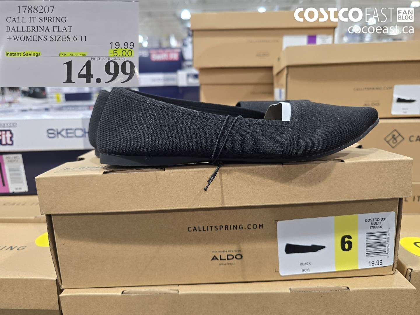 1788207 CALL IT SPRING BALLERINA FLAT +WOMENS SIZES 6-11 ($5.00 INSTANT SAVINGS EXPIRES ON 2026-02-08) $14.99