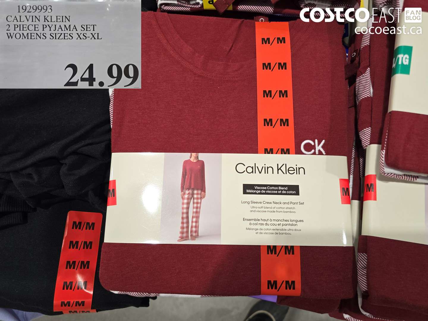 1929993 CALVIN KLEIN 2 PIECE PYJAMA SET WOMENS SIZES XS-XL $24.99