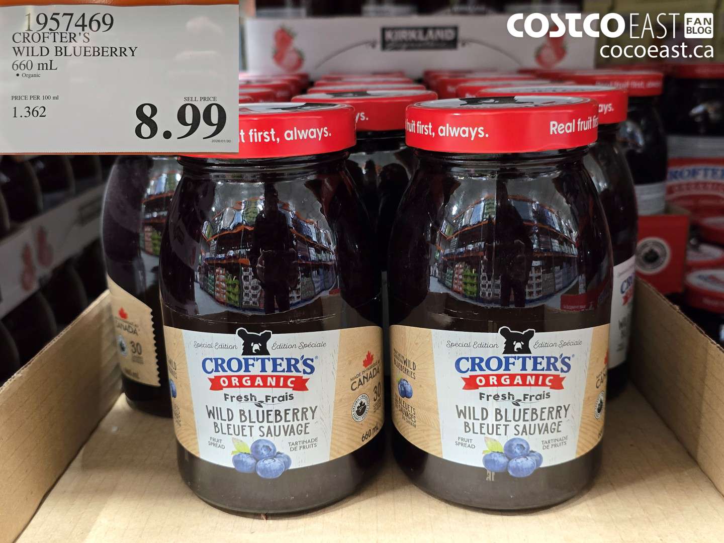 1957469 CROFTER'S WILD BLUEBERRY 660 mL $8.99