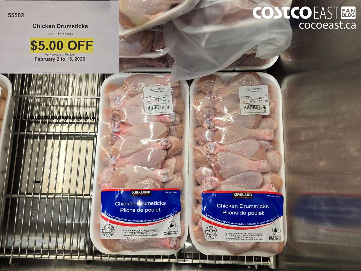 55502 Chicken Drumsticks ($5.00 INSTANT SAVINGS)