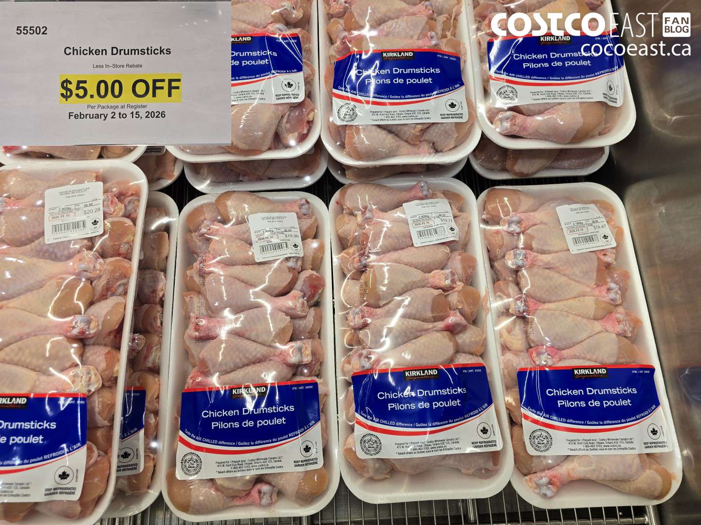 55502 Chicken Drumsticks ($5.00 INSTANT SAVINGS)