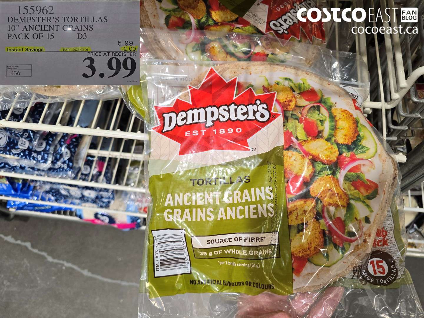 155962 DEMPSTER'S TORTILLAS 10