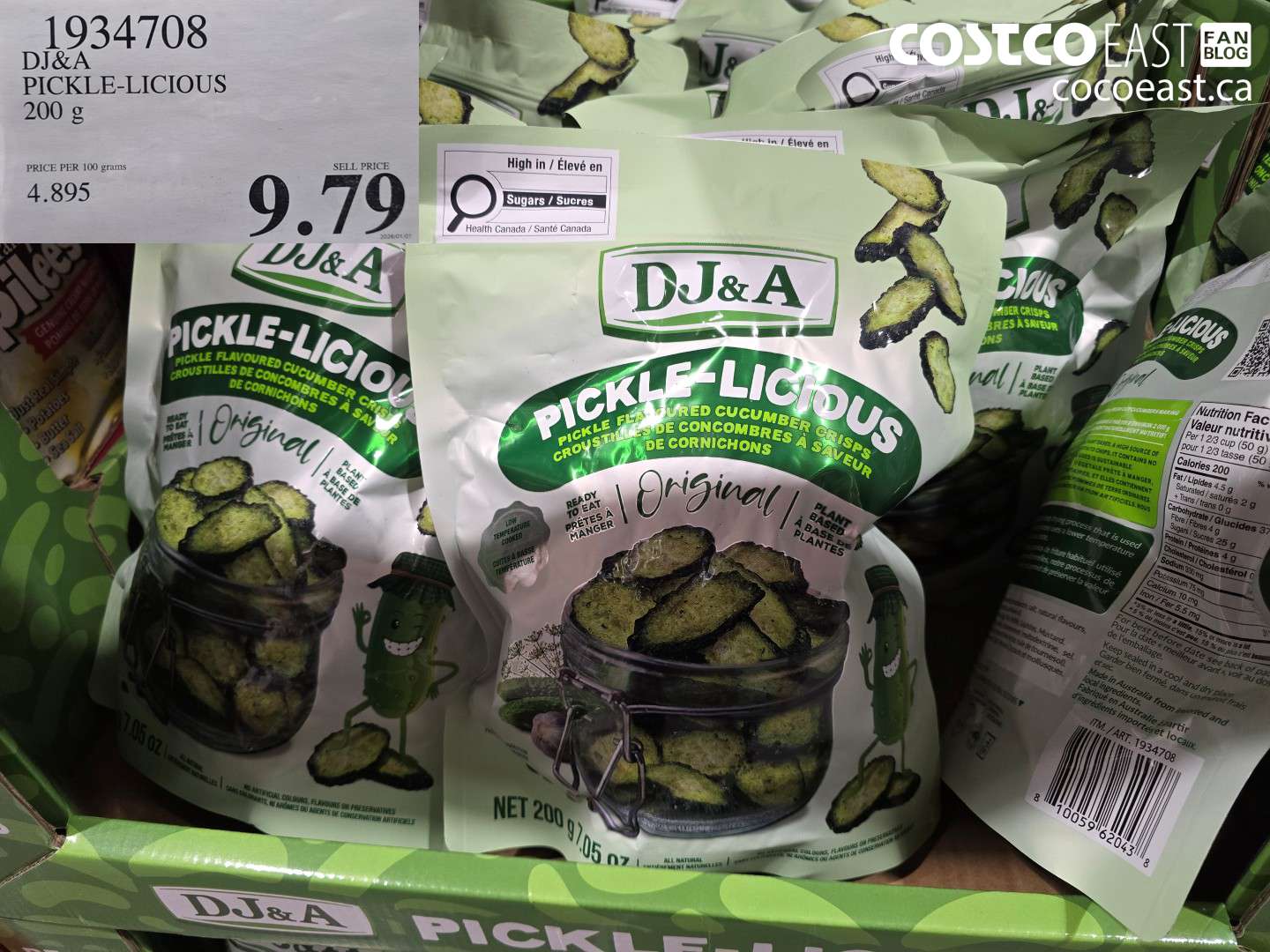 1934708 DJ&A PICKLE-LICIOUS 200 g $9.79