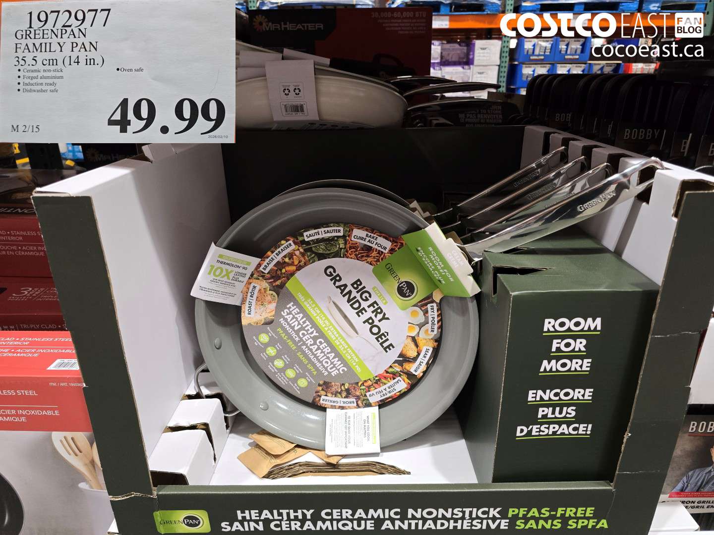 1972977 GREENPAN FAMILY PAN 35.5 cm (14 in.) $49.99