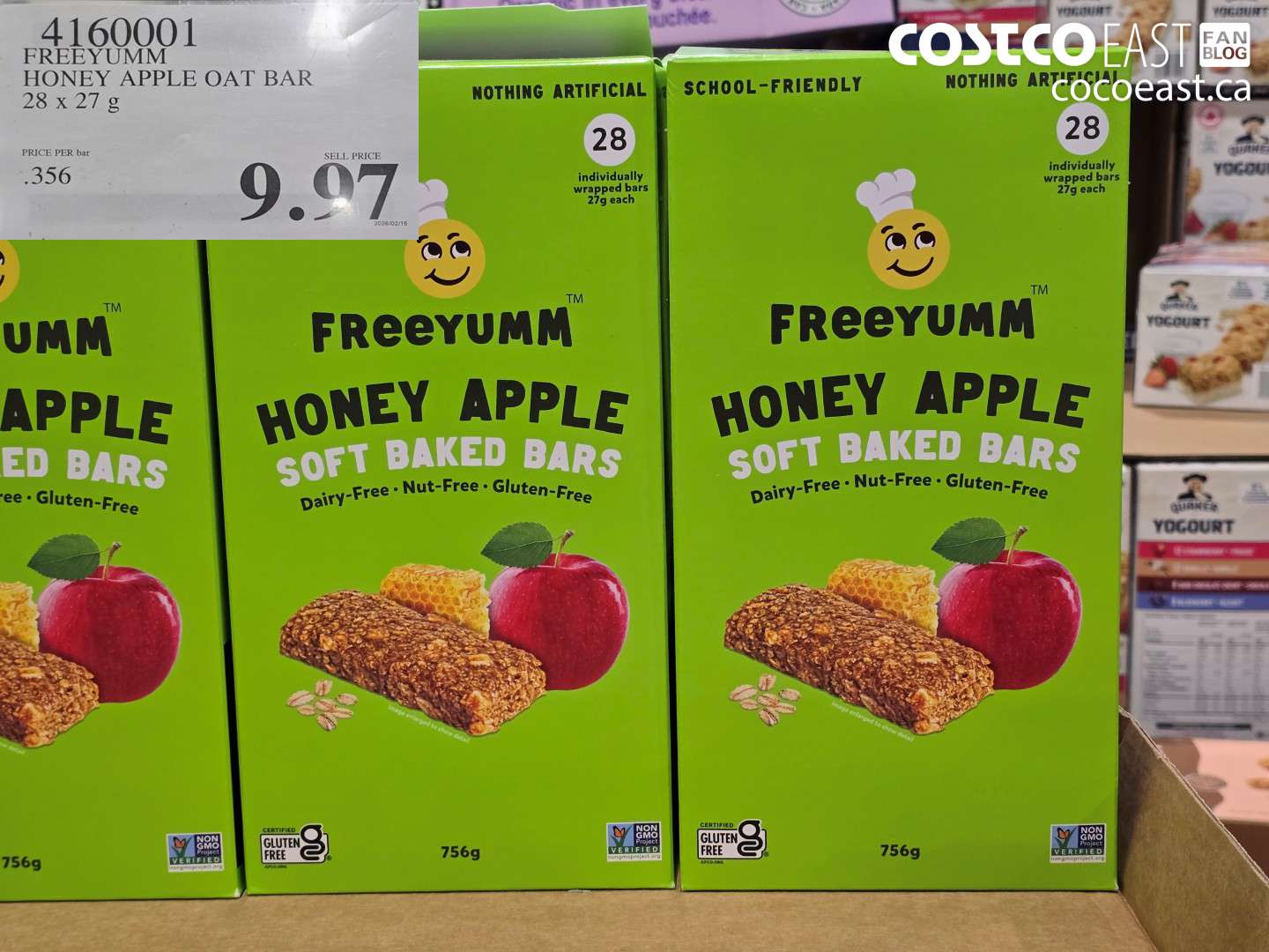 416001 HONEY APPLE OAT BAR $9.97