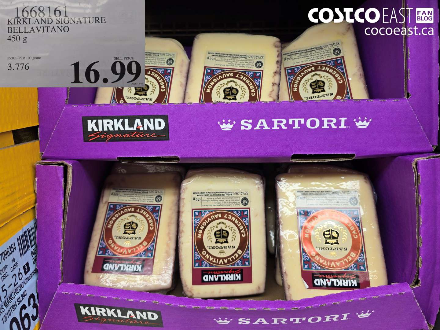 1668161 KIRKLAND SIGNATURE BELLAVITANO $16.99