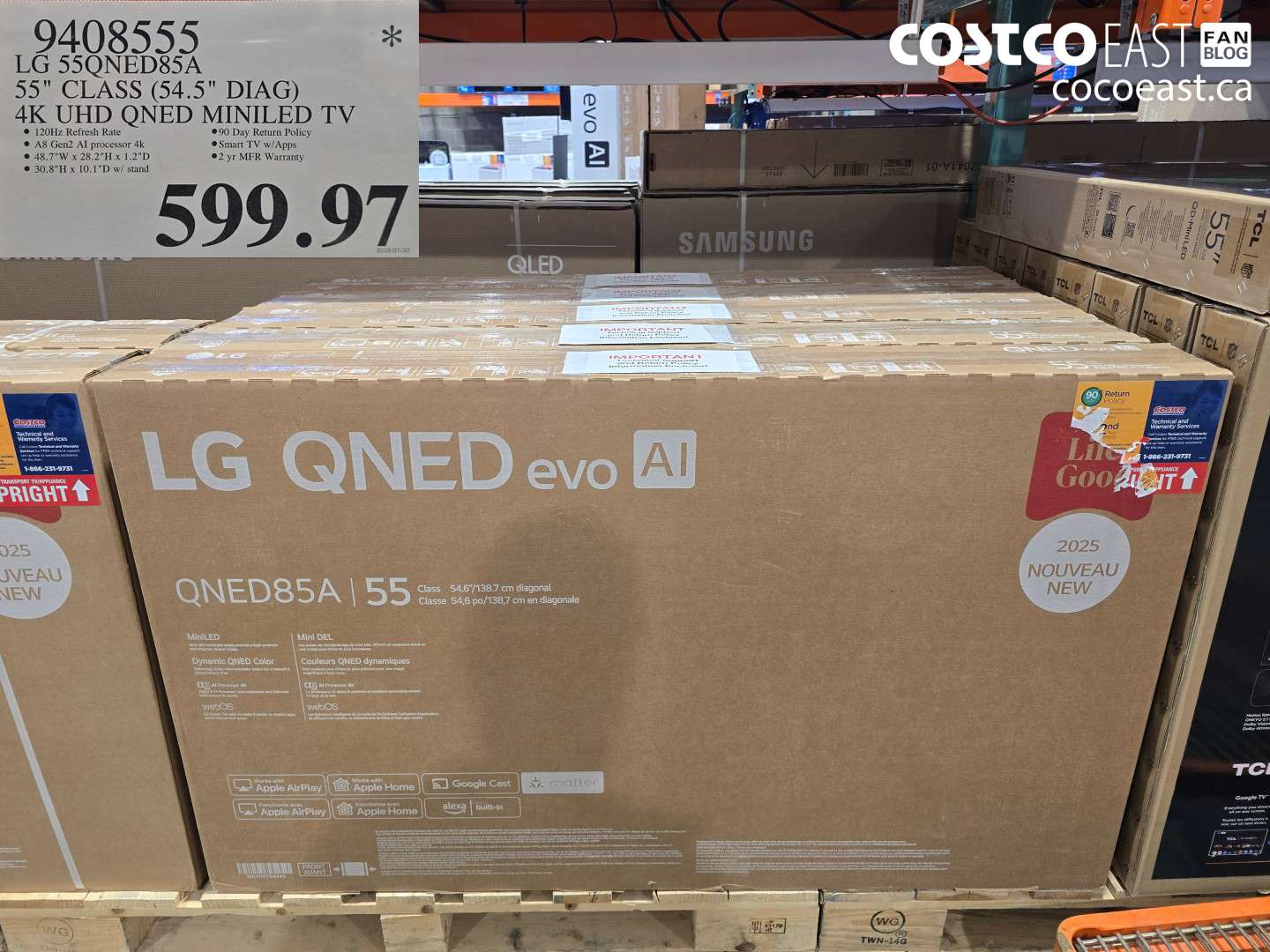 9408555 LG 55QNED85A 55