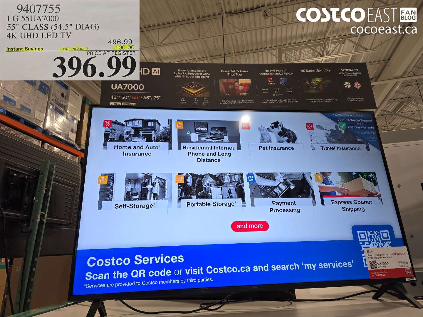 9407755 LG 55UA7000 55\