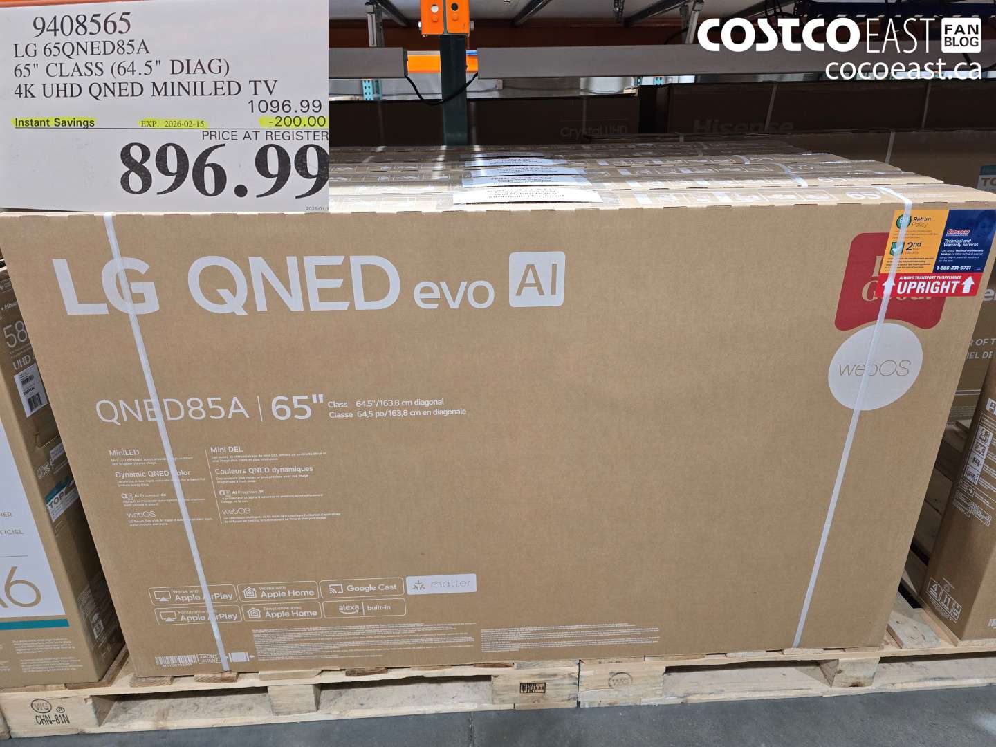 9408565 LG 65QNED85A 65