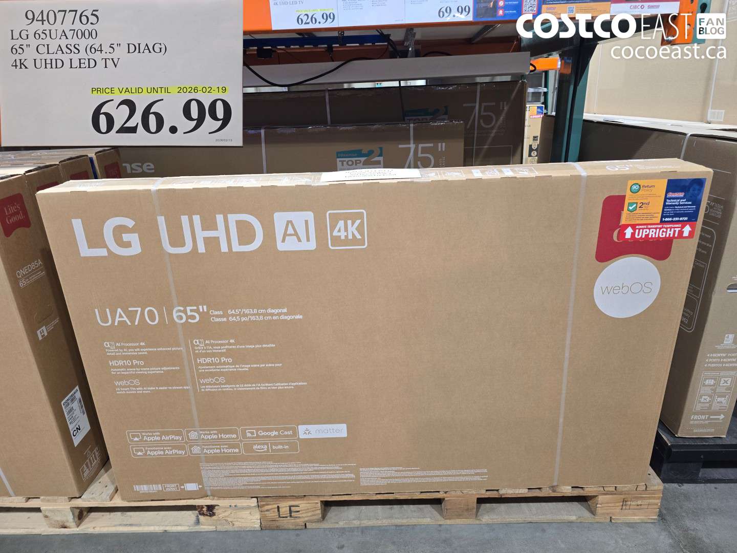 9407765 LG 65UA7000 65