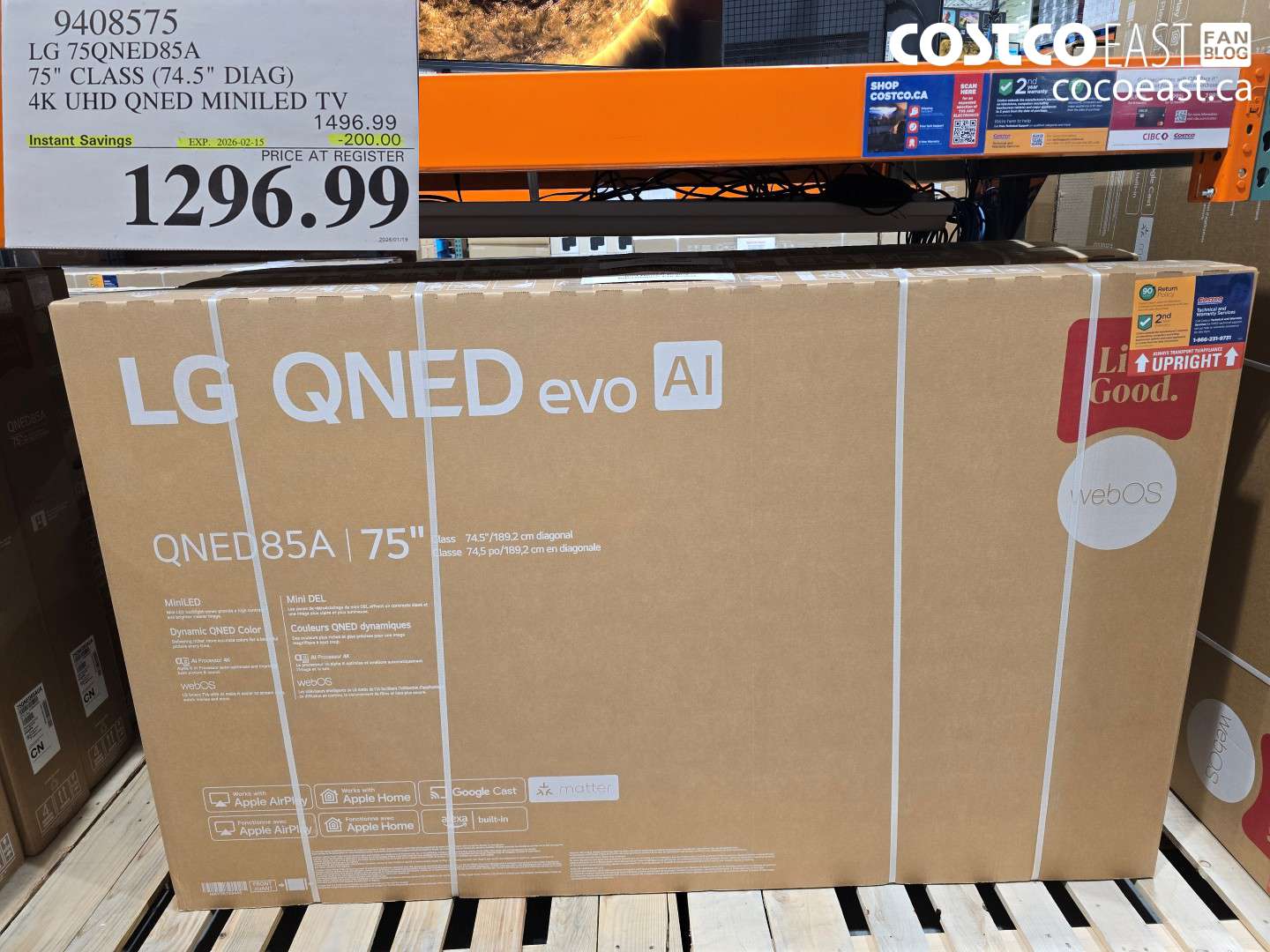 9408575 LG 75QNED85A 75