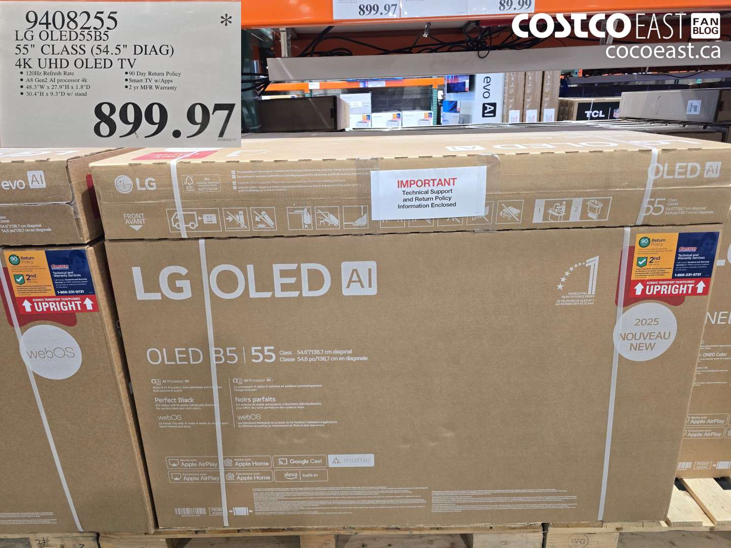 9408255 LG OLED55B5 55