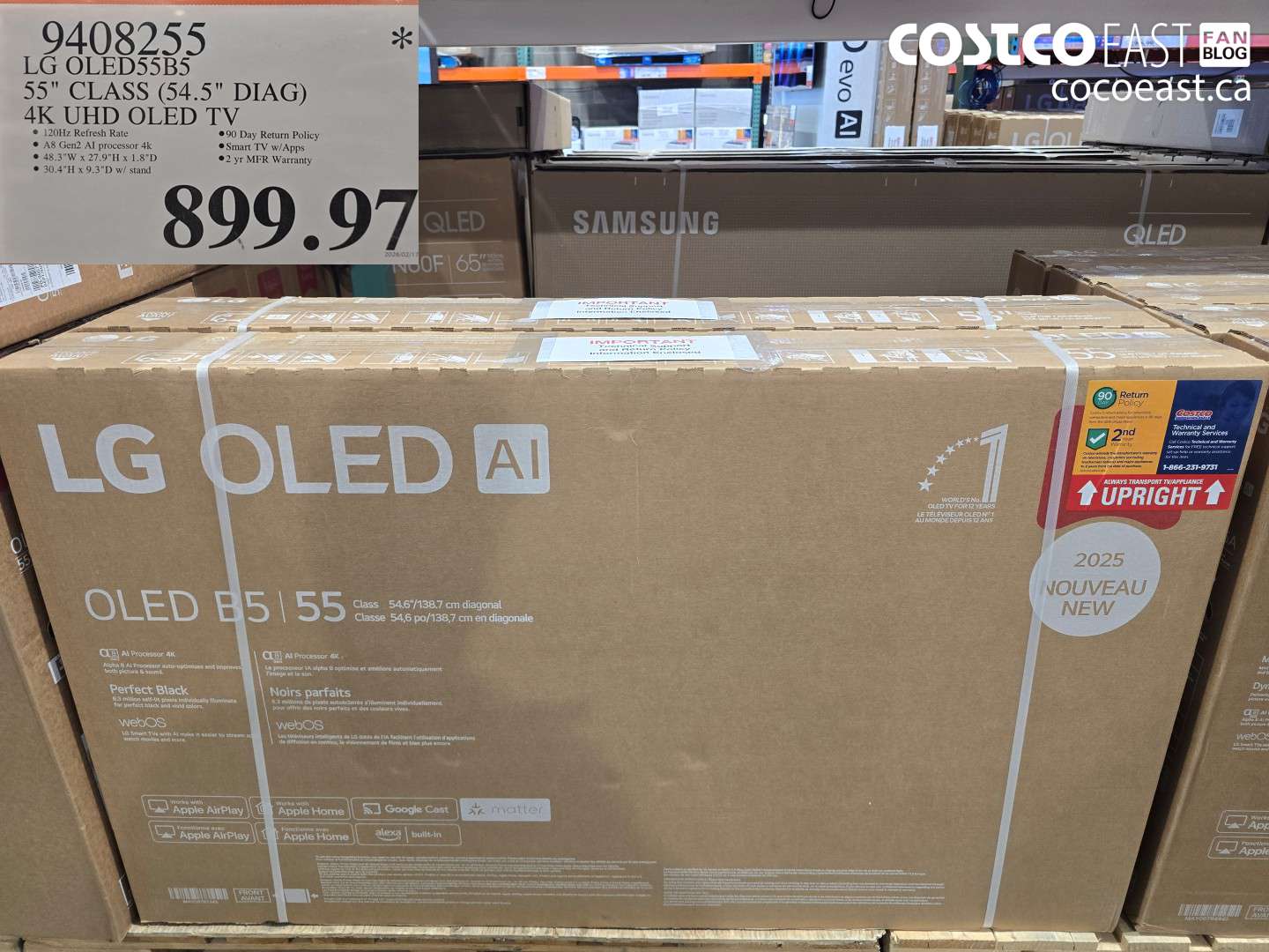 9408255 LG OLED55B5 55