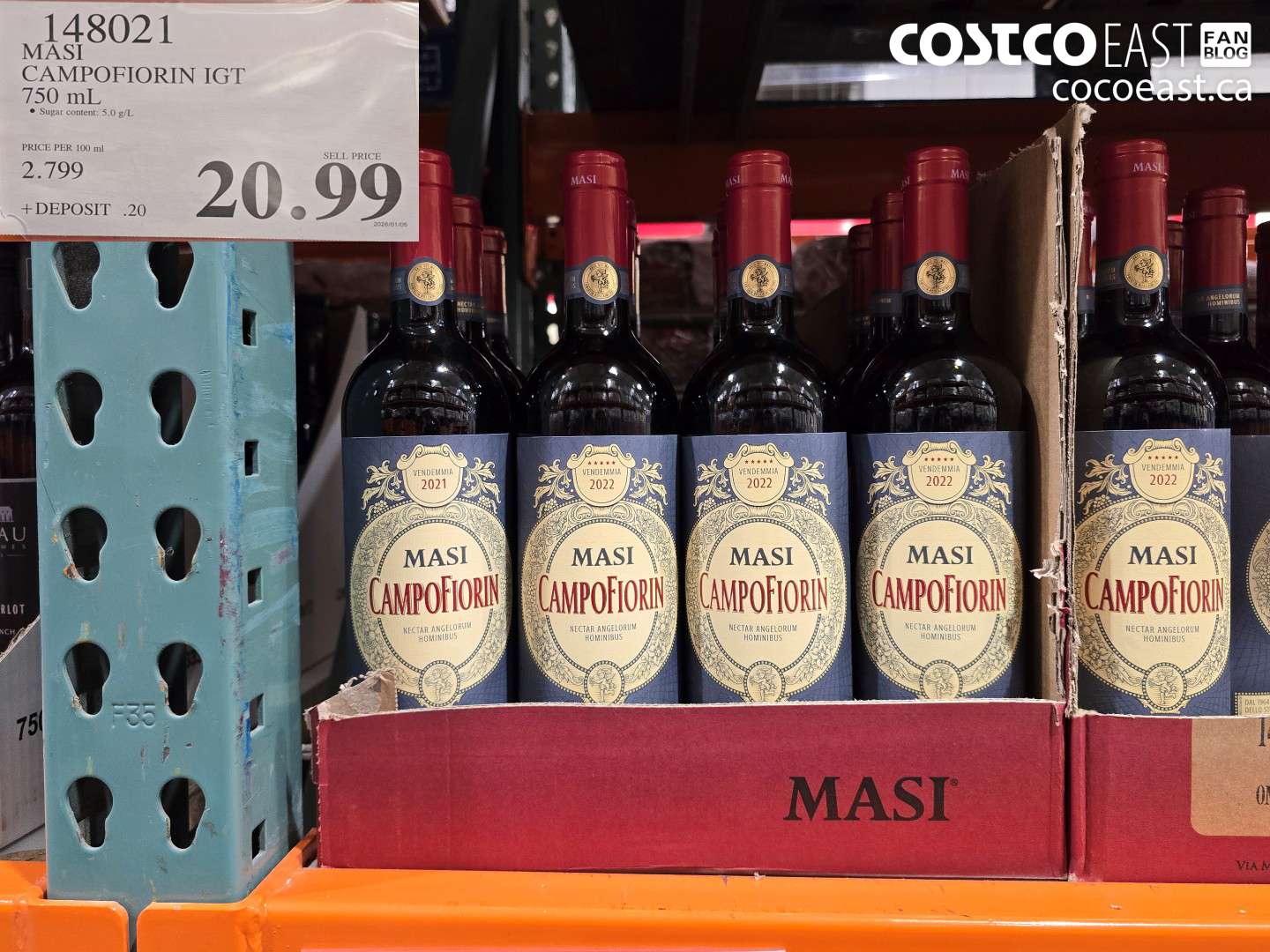 148021 MASI CAMPOFIORIN IGT 750 ml $20.99