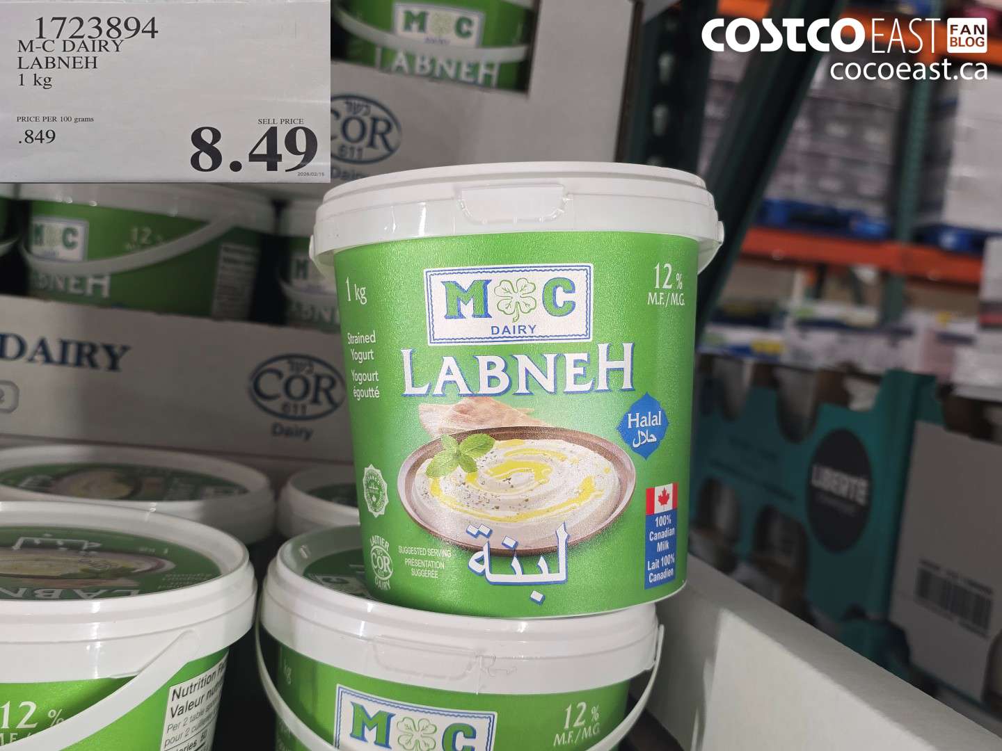 1723894 M-C DAIRY LABNEH 1 kg $8.49