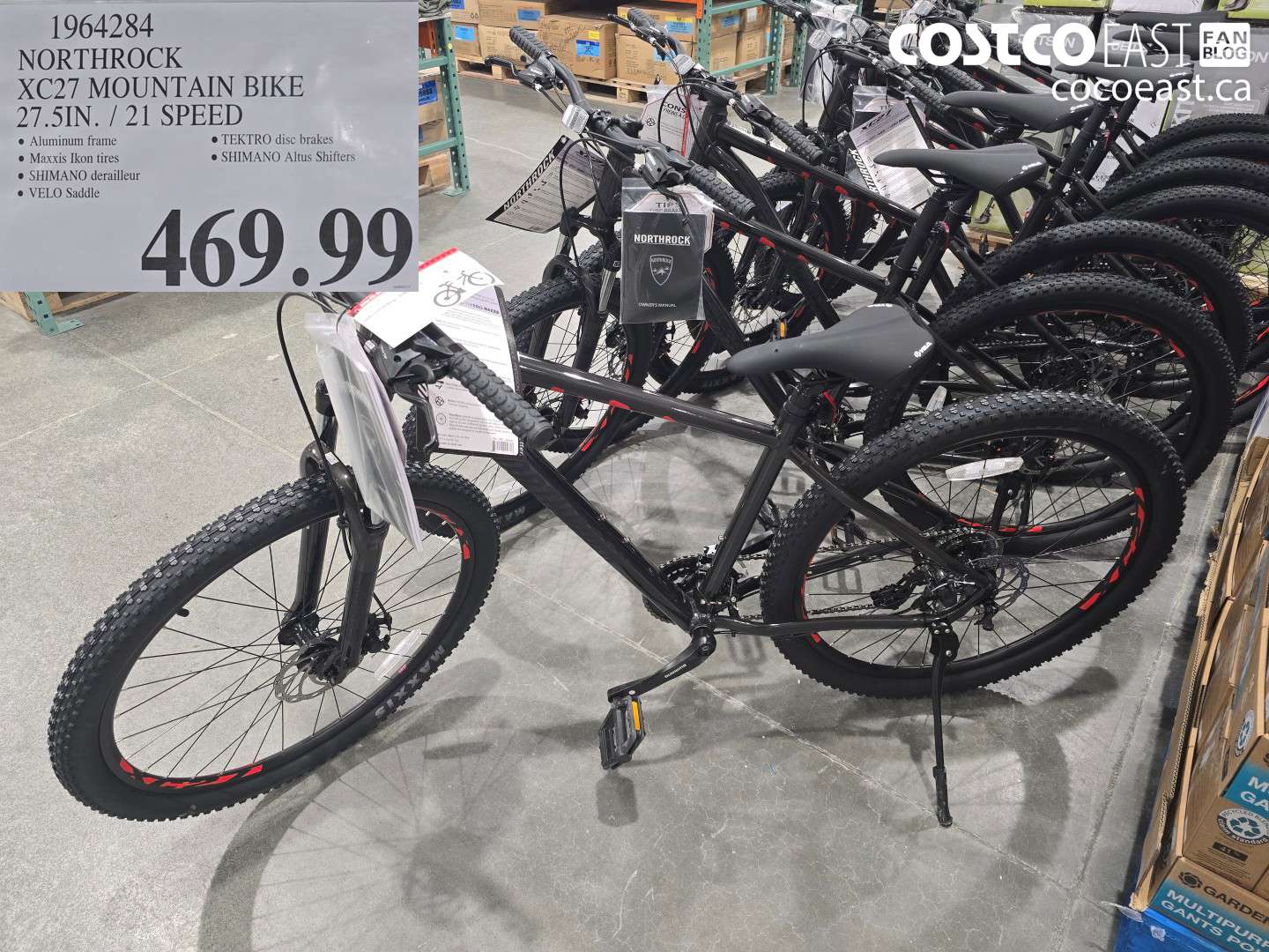 1964284 NORTHROCK XC27 MOUNTAIN BIKE 27.5IN. / 21 SPEED $469.99