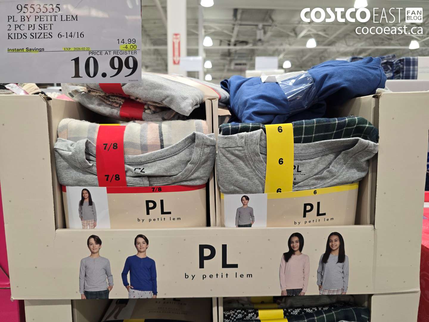 9553535 PL BY PETIT LEM 2 PC PJ SET KIDS SIZES 6-14/16 ($4.00 INSTANT SAVINGS EXPIRES ON 2026-02-22) $10.99