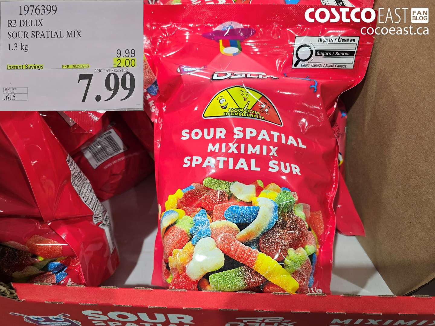 1976399 R2 DELIX SOUR SPATIAL MIX 1.3 KG ($2.00 INSTANT SAVINGS EXPIRES ON 2026-02-08) $7.99
