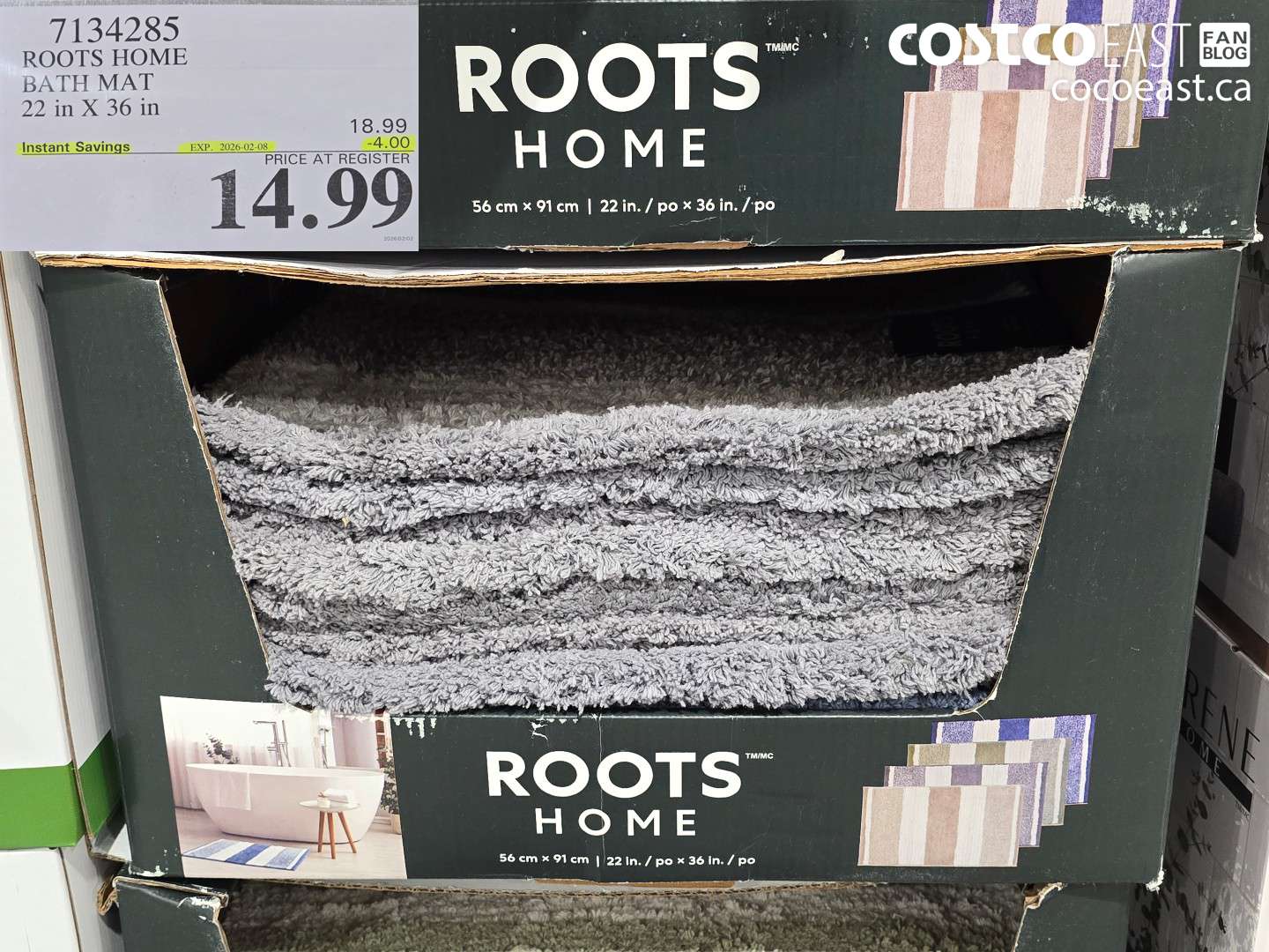 7134285 ROOTS HOME BATH MAT 22