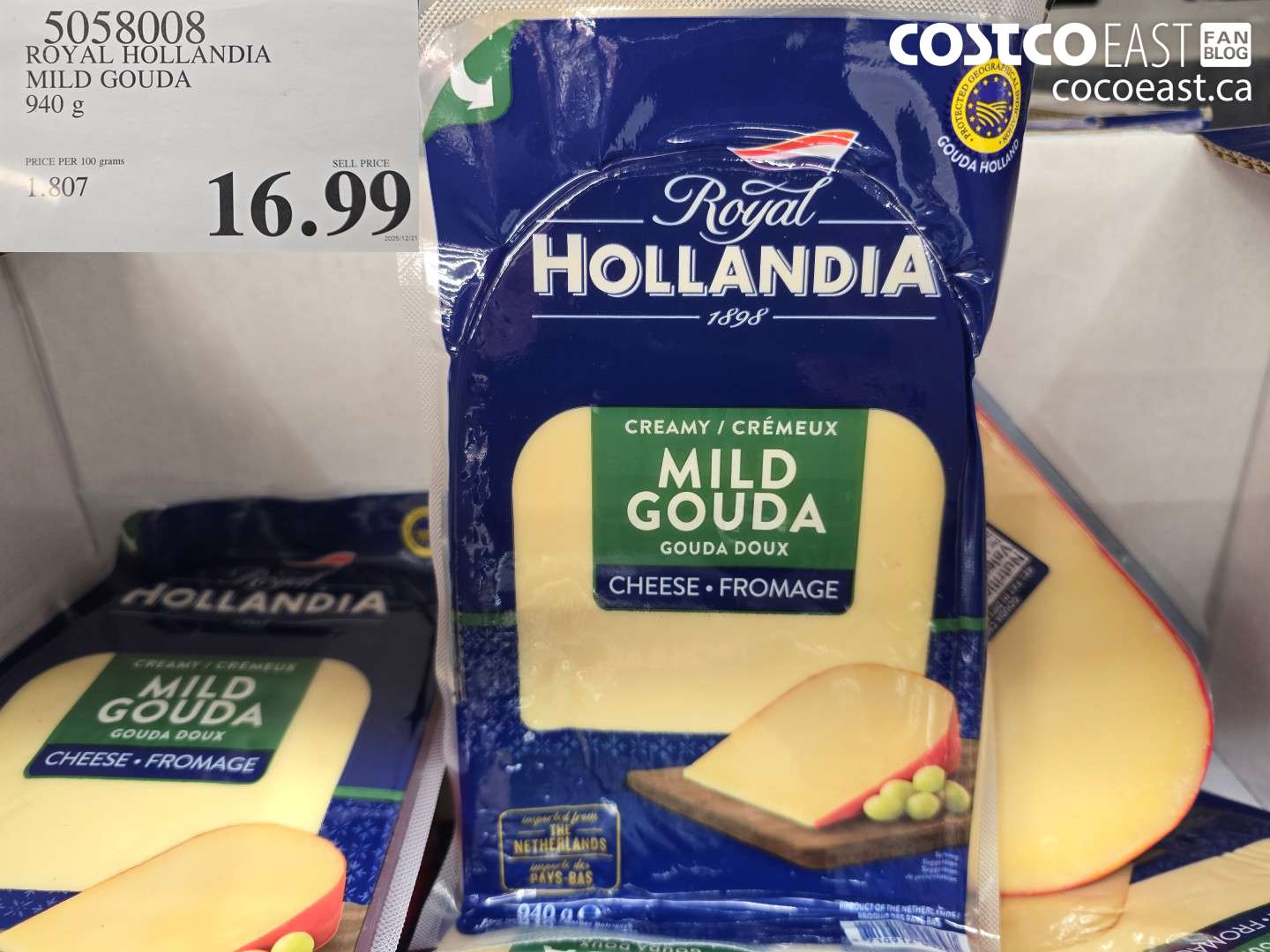5058008 ROYAL HOLLANDIA MILD GOUDA $16.99
