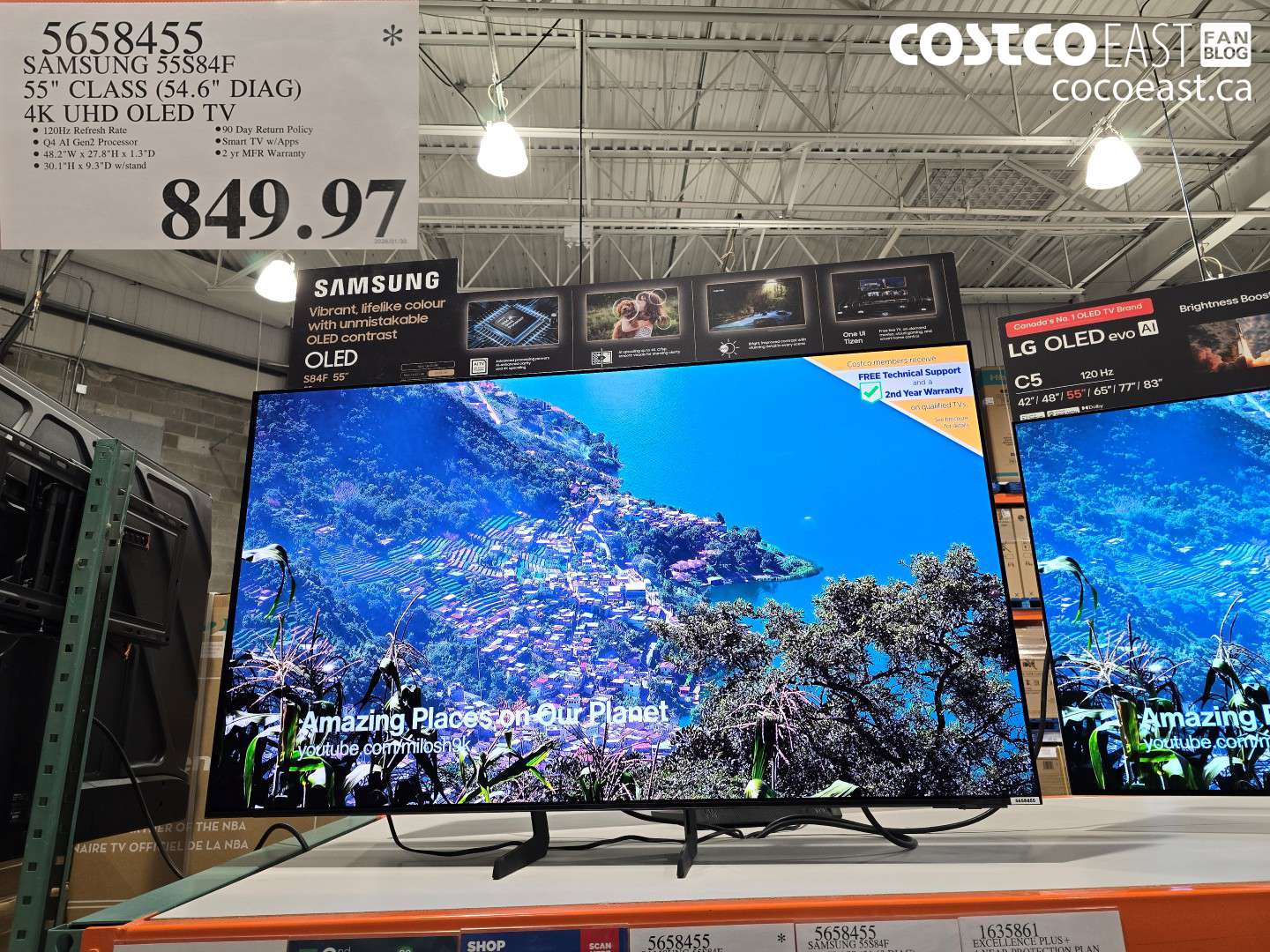 5658455 SAMSUNG 55S84F 55\