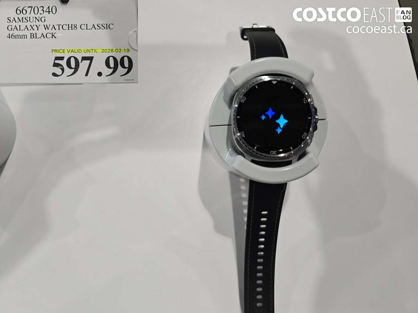 6670340 SAMSUNG GALAXY WATCH8 CLASSIC 46mm BLACK $597.99